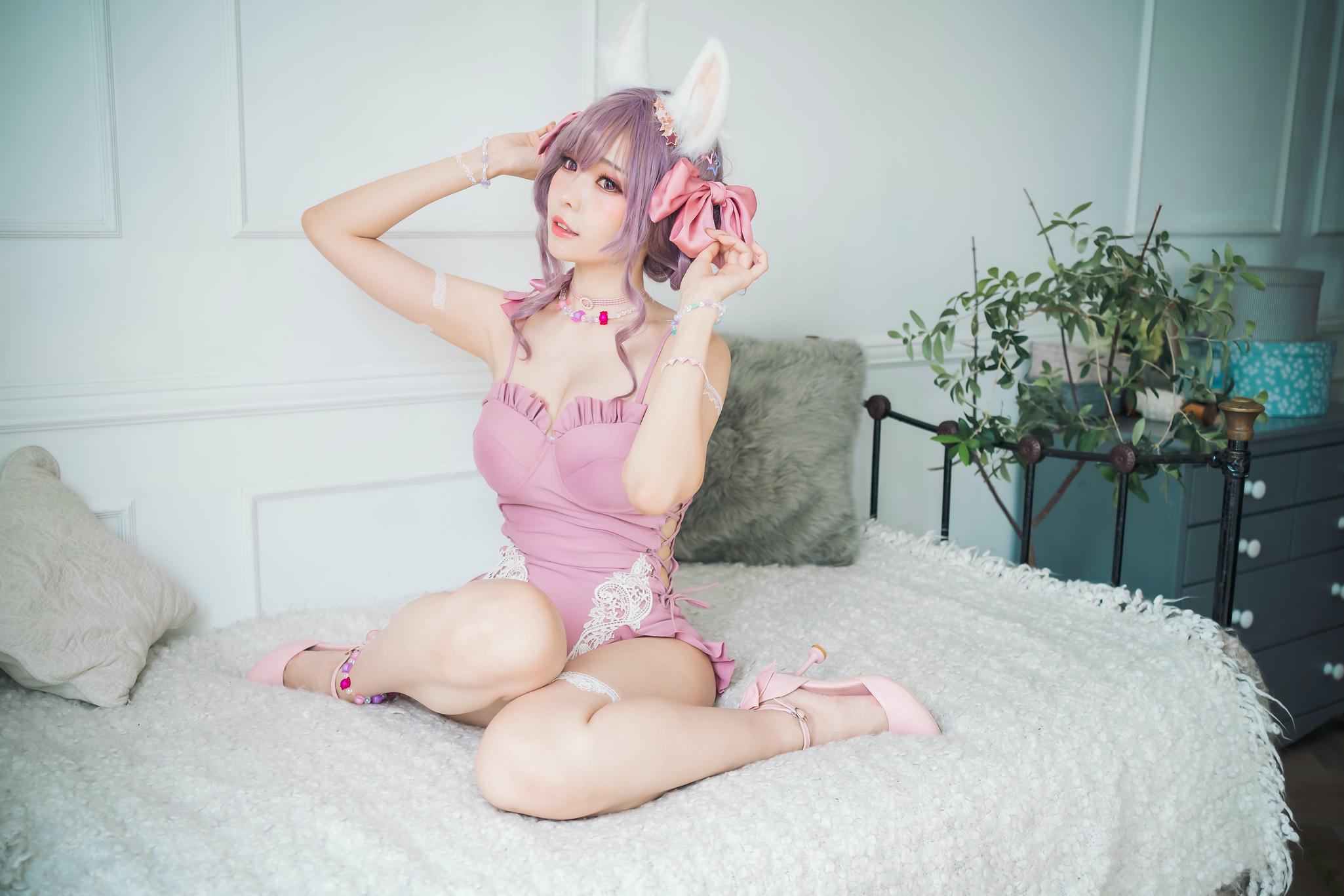 ElyEE子 NO.087 Fluffy Summer pink [54P-214MB]_第3集