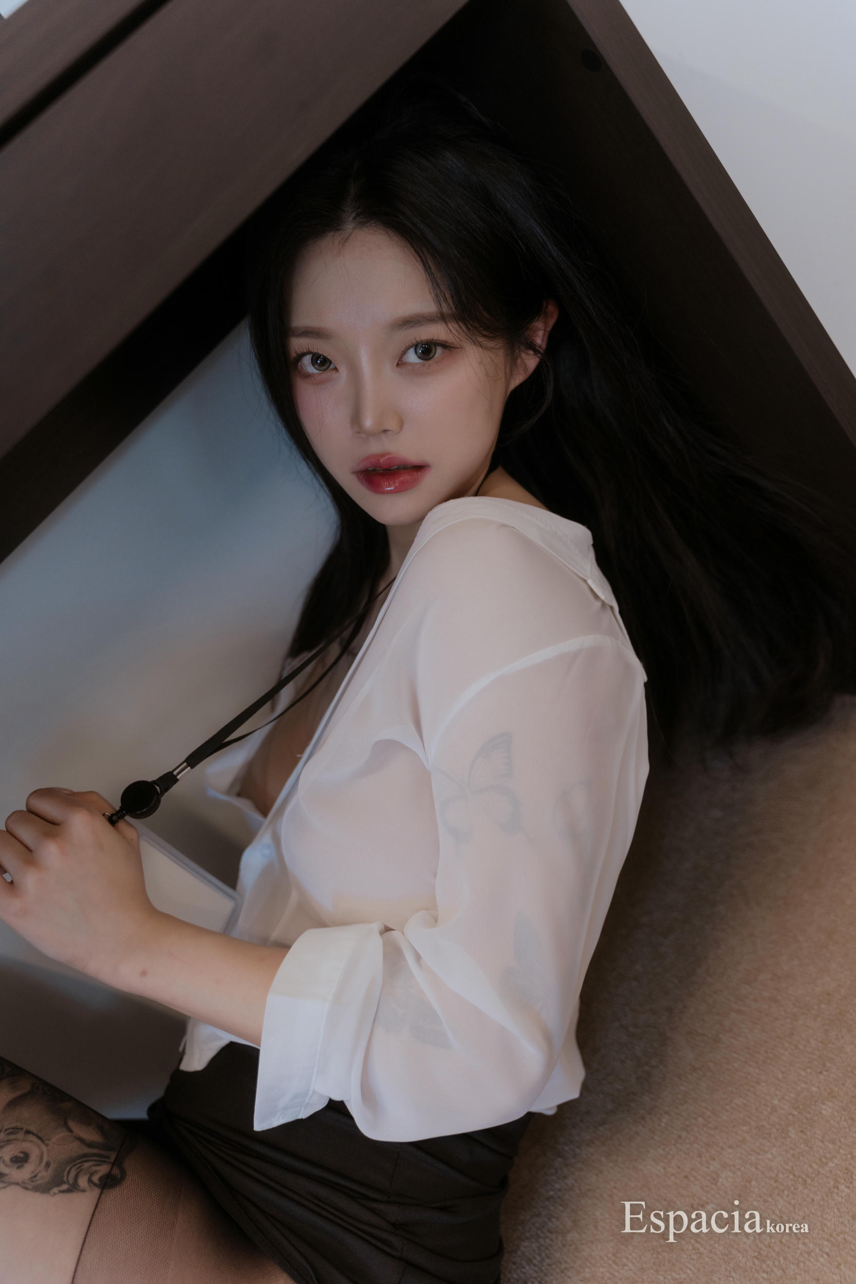 韩国写真机构-Espacia Korea NO.077 EXC #135 Mina (민아) [50P／383MB]_第1集