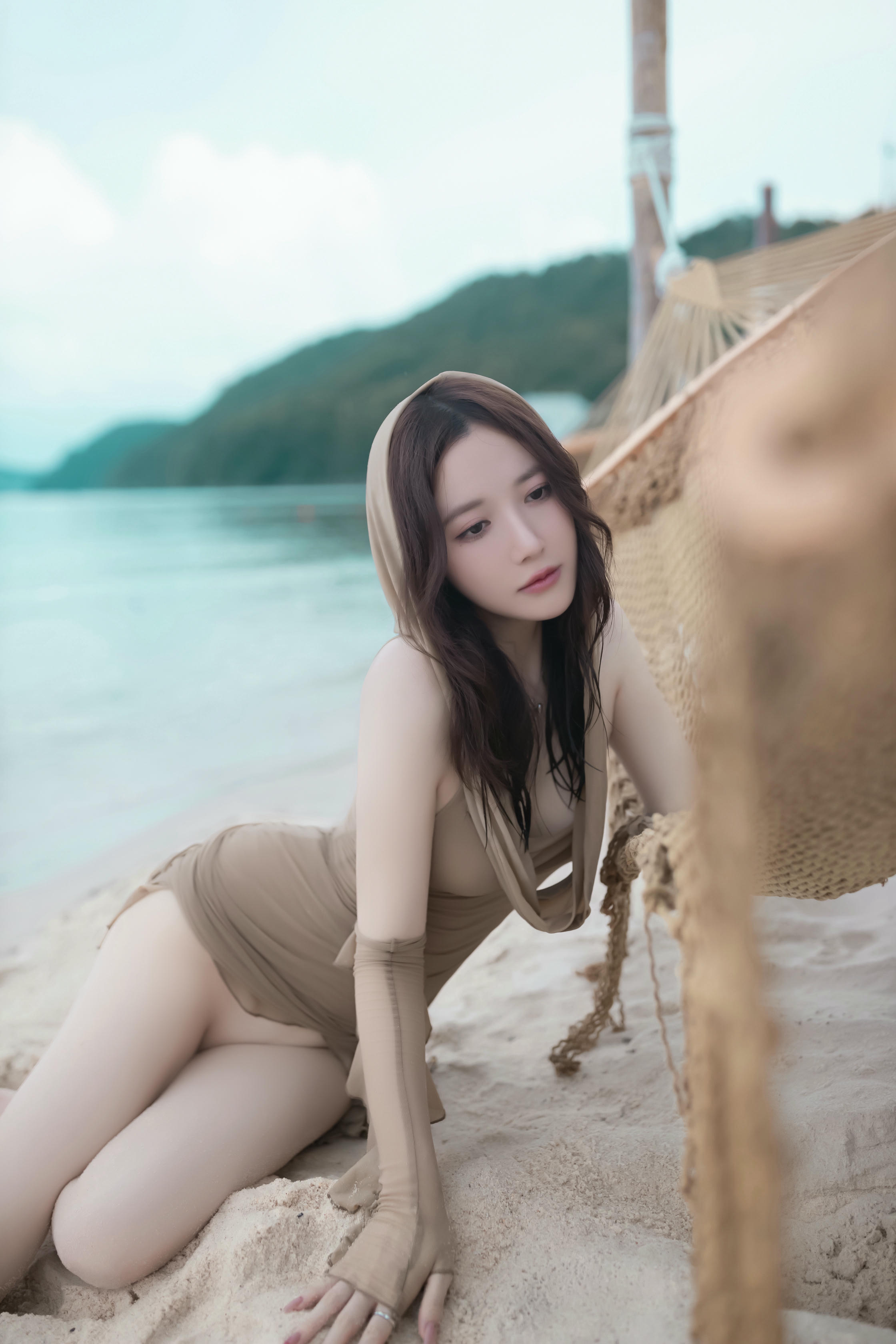 鱼子酱Fish NO.113 内购无水印 雨后海滩 [107P 1.15 GB]_第4集