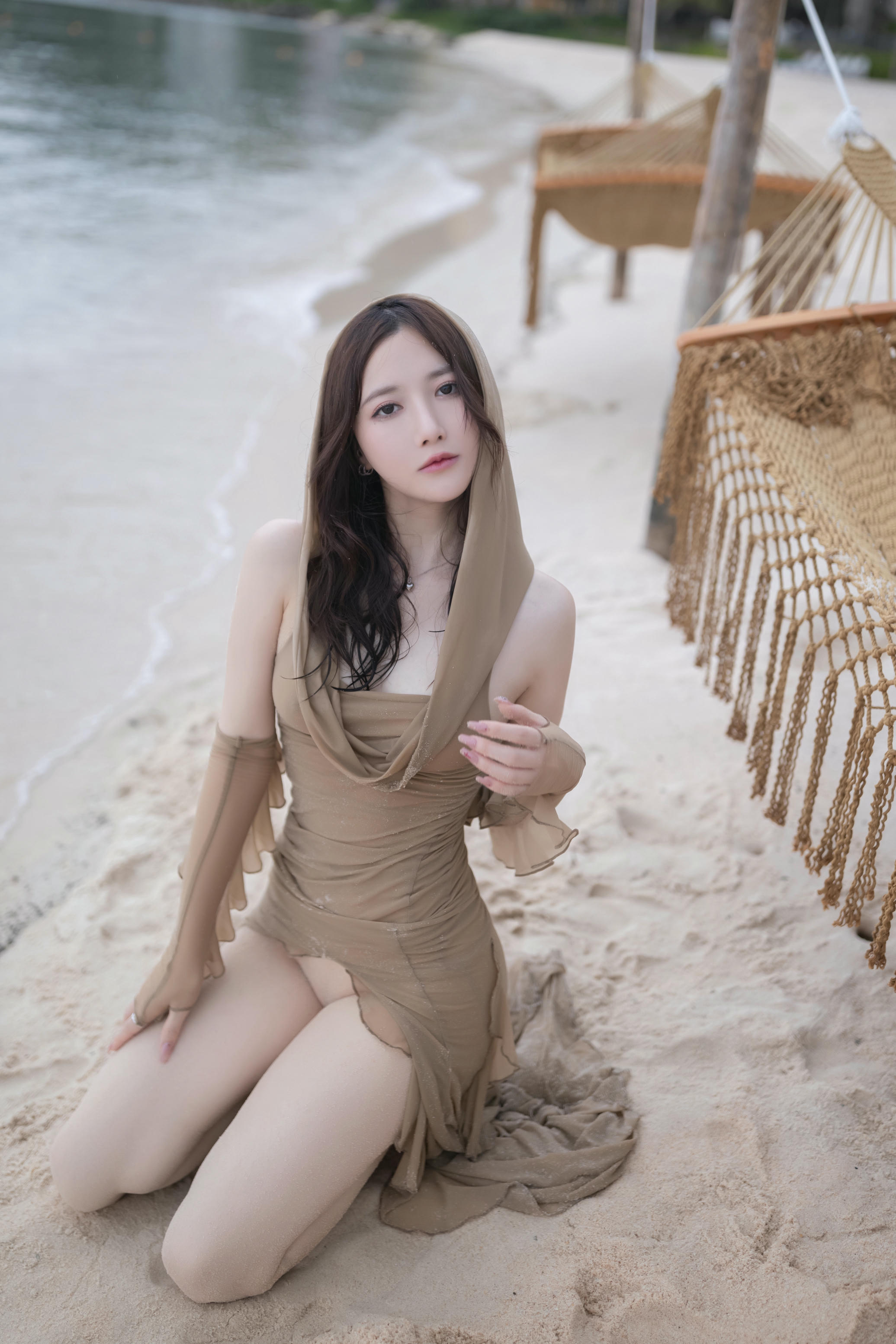 鱼子酱Fish NO.113 内购无水印 雨后海滩 [107P 1.15 GB]_第4集