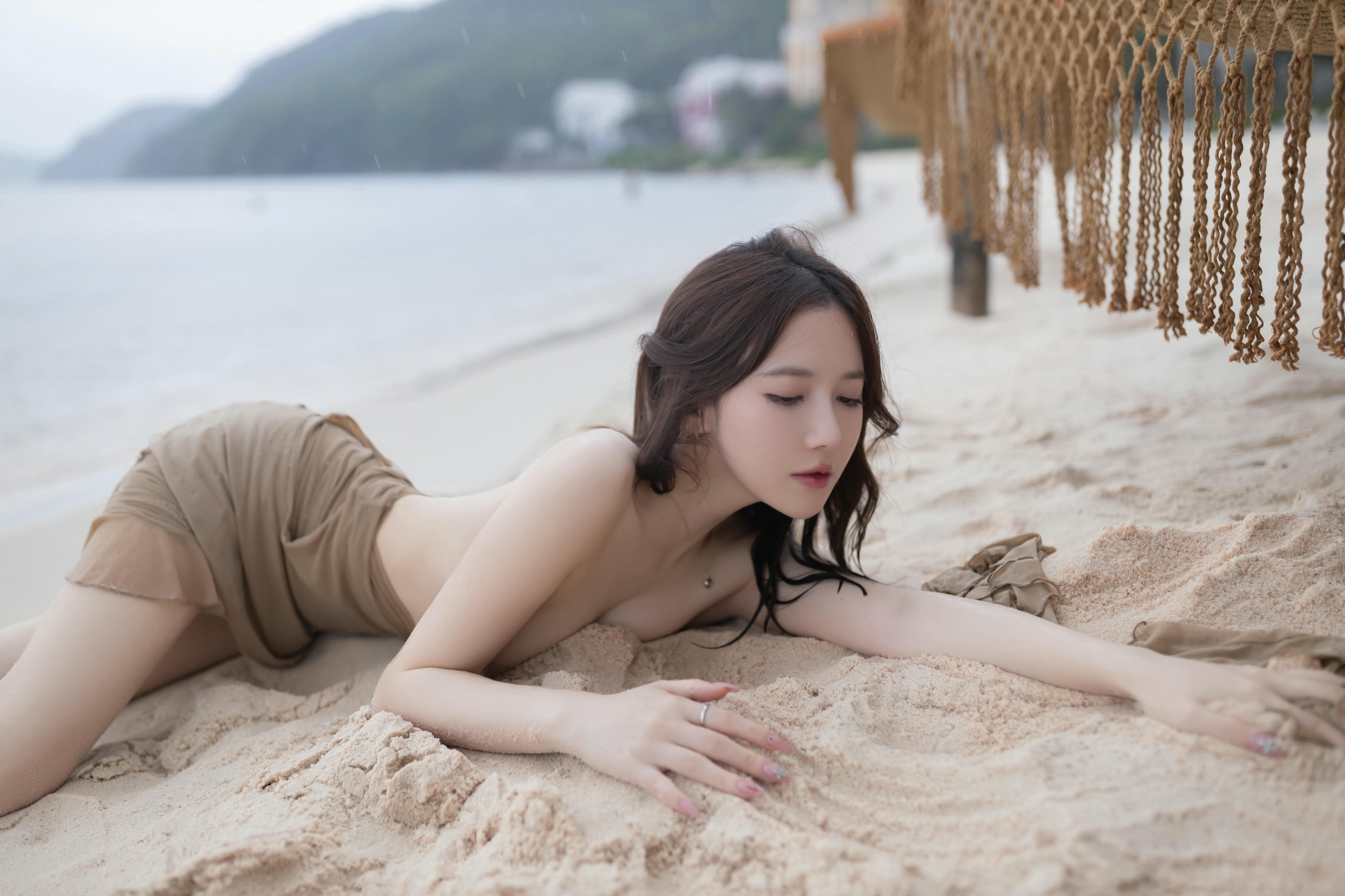 鱼子酱Fish NO.113 内购无水印 雨后海滩 [107P 1.15 GB]_第5集