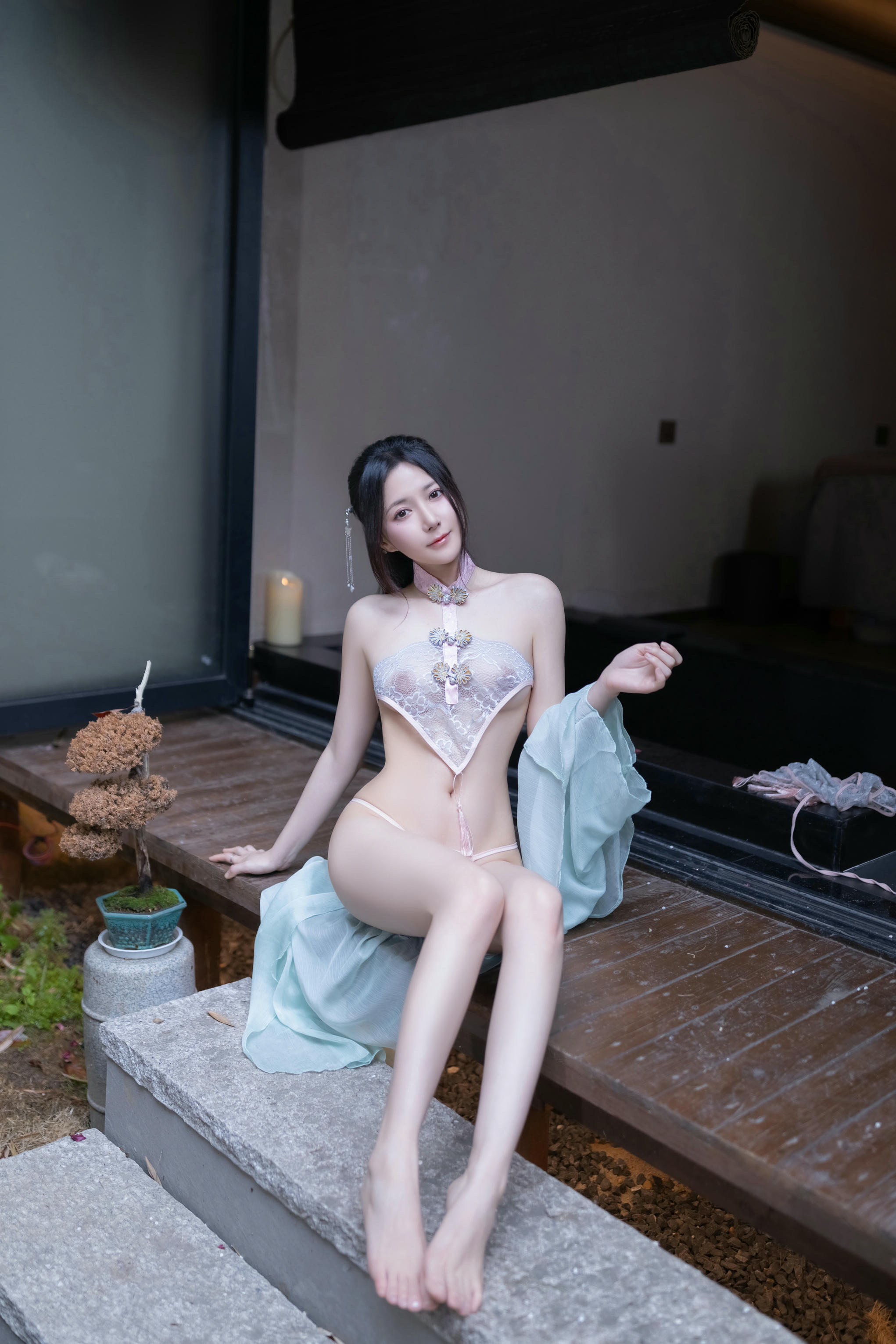 鱼子酱Fish NO.158 内购无水印 8428 花瓣浴 [120P 1.32 GB]_第3集