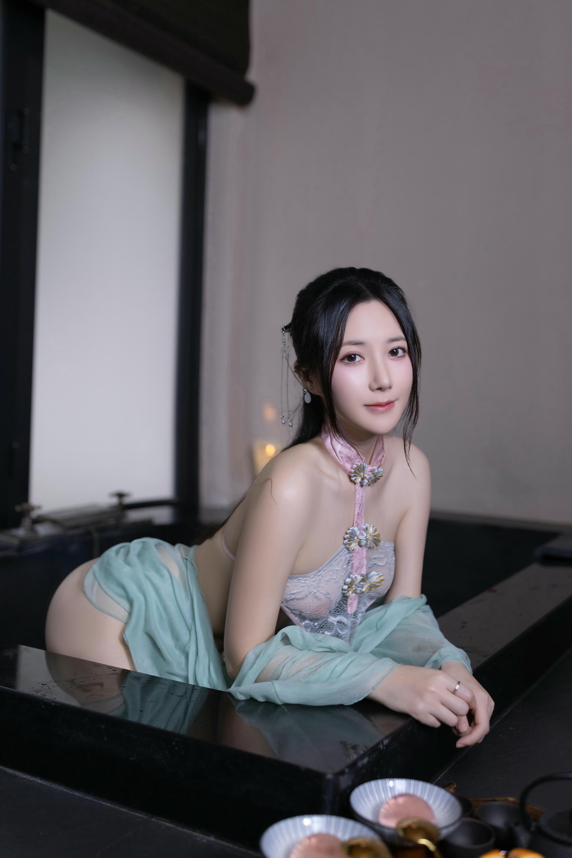 鱼子酱Fish NO.158 内购无水印 8428 花瓣浴 [120P 1.32 GB]_第3集