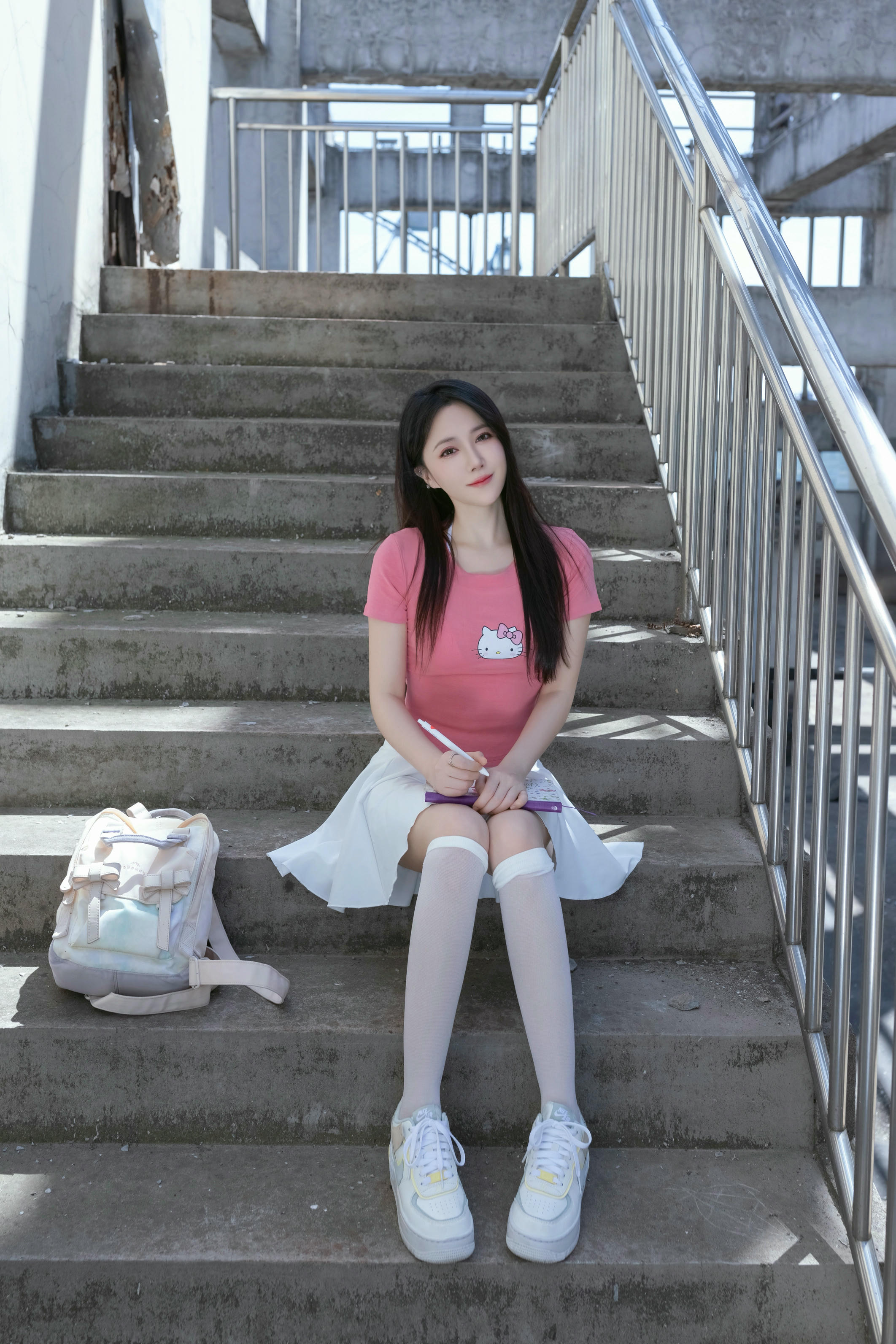 鱼子酱Fish NO.159 内购无水印 8457 天台少女 [120P 1.01 GB]_第1集