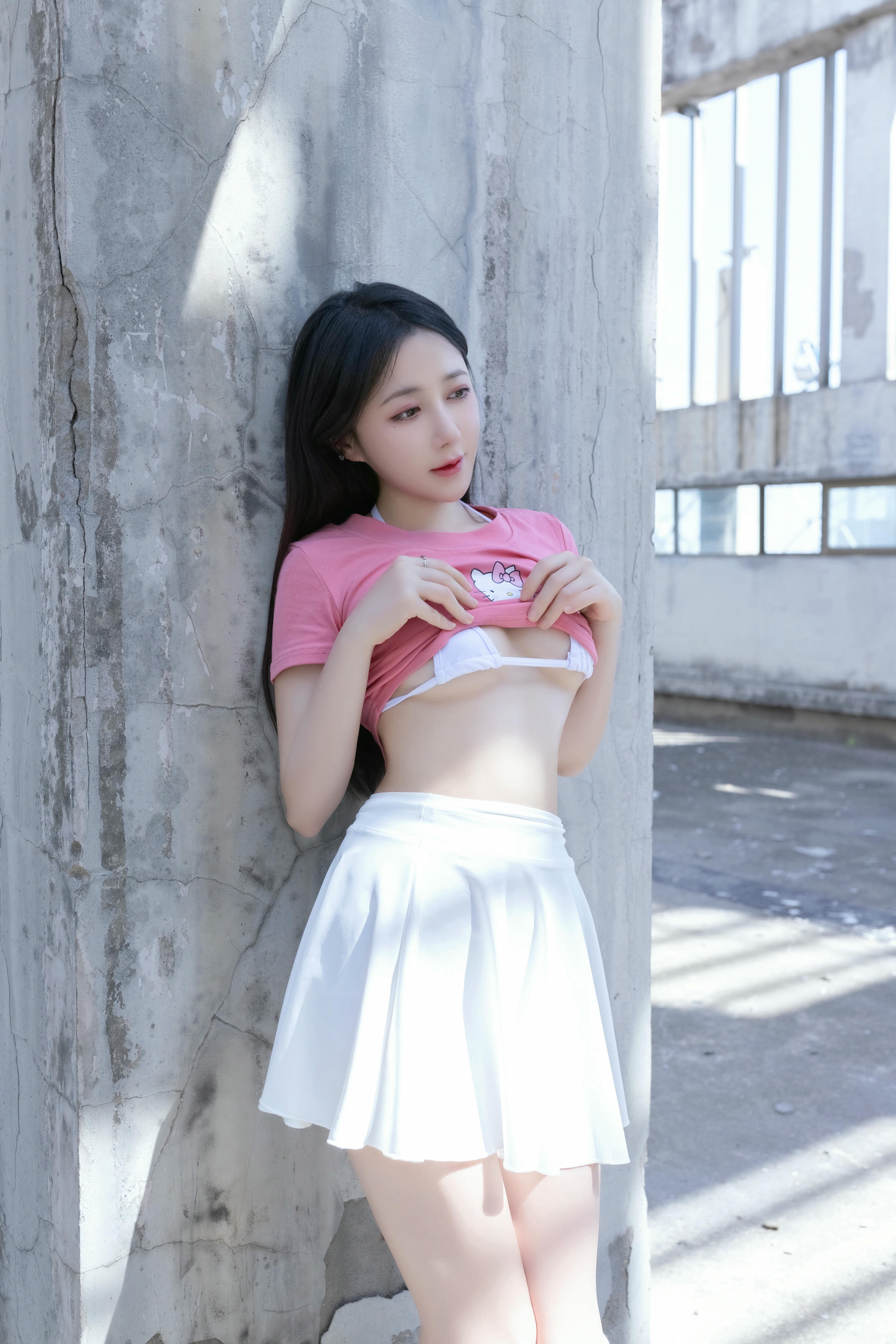 鱼子酱Fish NO.159 内购无水印 8457 天台少女 [120P 1.01 GB]_第2集