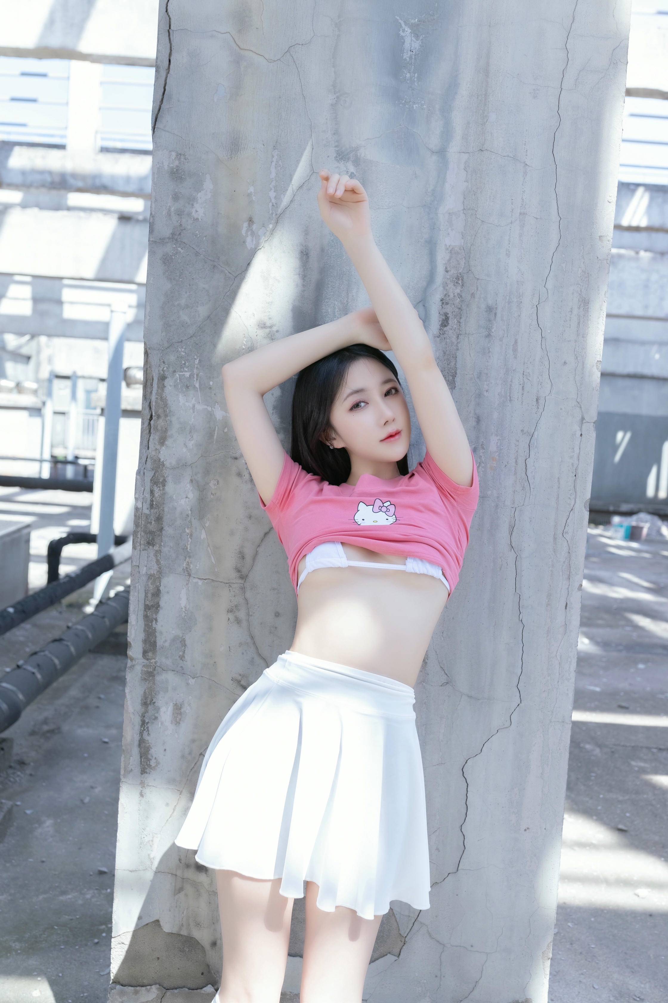 鱼子酱Fish NO.159 内购无水印 8457 天台少女 [120P 1.01 GB]_第2集