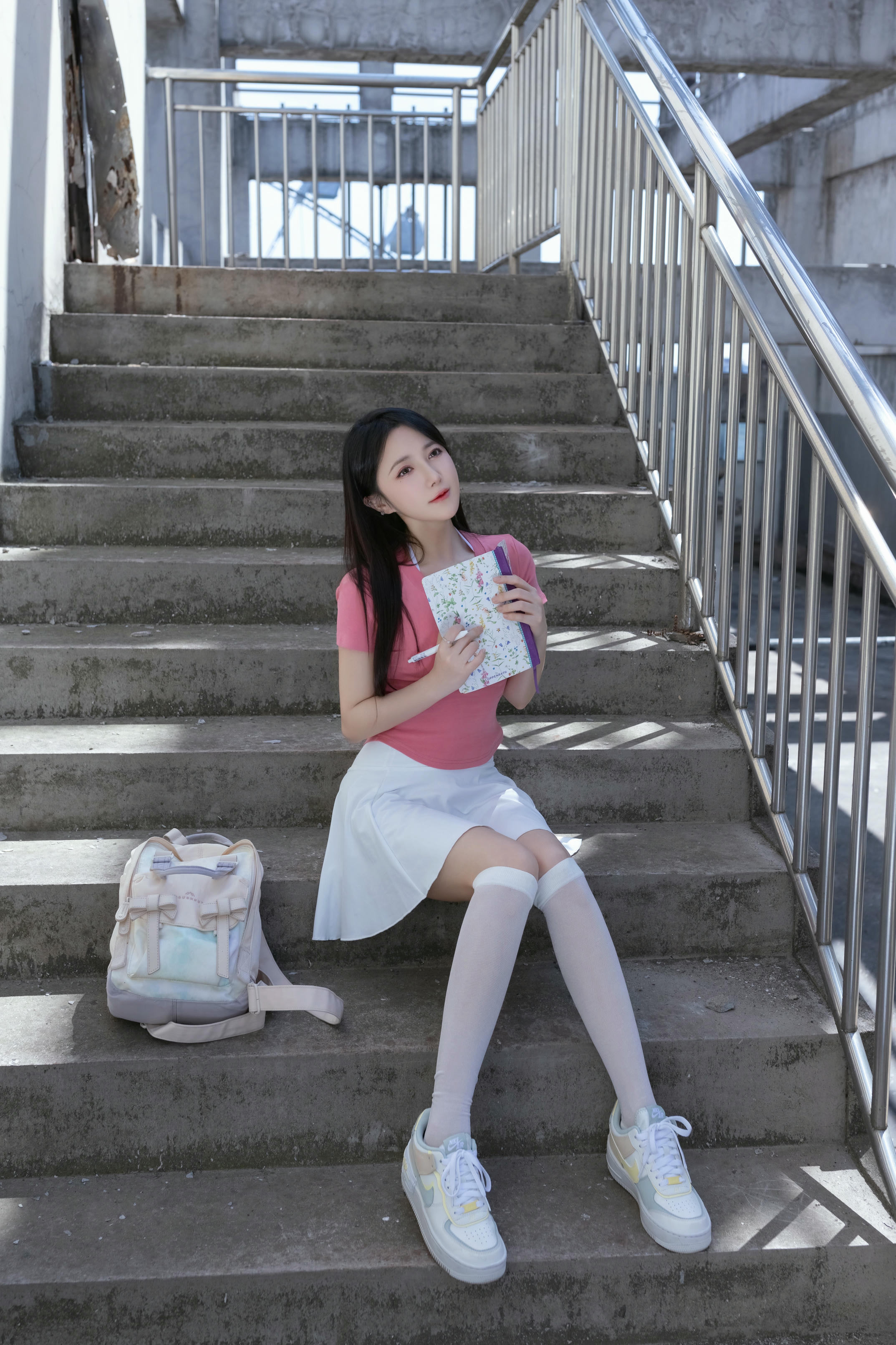 鱼子酱Fish NO.159 内购无水印 8457 天台少女 [120P 1.01 GB]_第1集