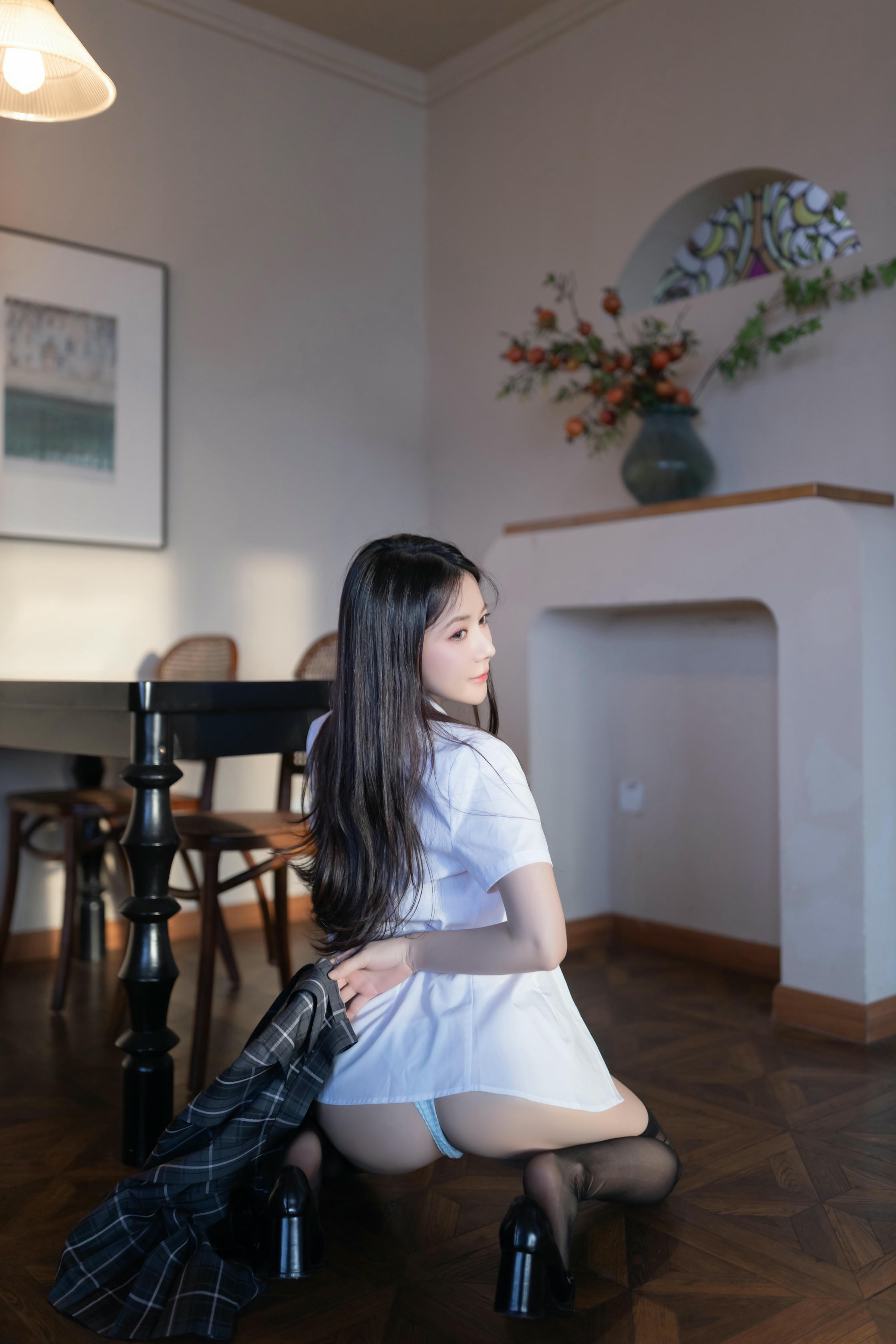 鱼子酱Fish NO.160 内购无水印 8516 破碎衬衫 [120P 1.36 GB]_第4集