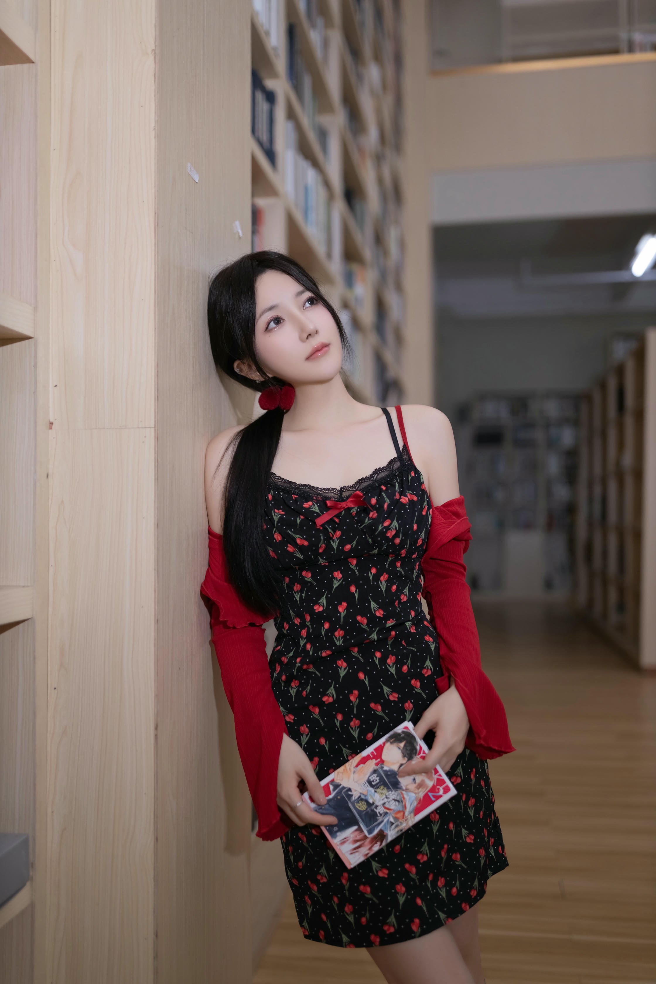 鱼子酱Fish NO.162 内购无水印 8596 图书馆 [120P 1.30 GB]_第1集