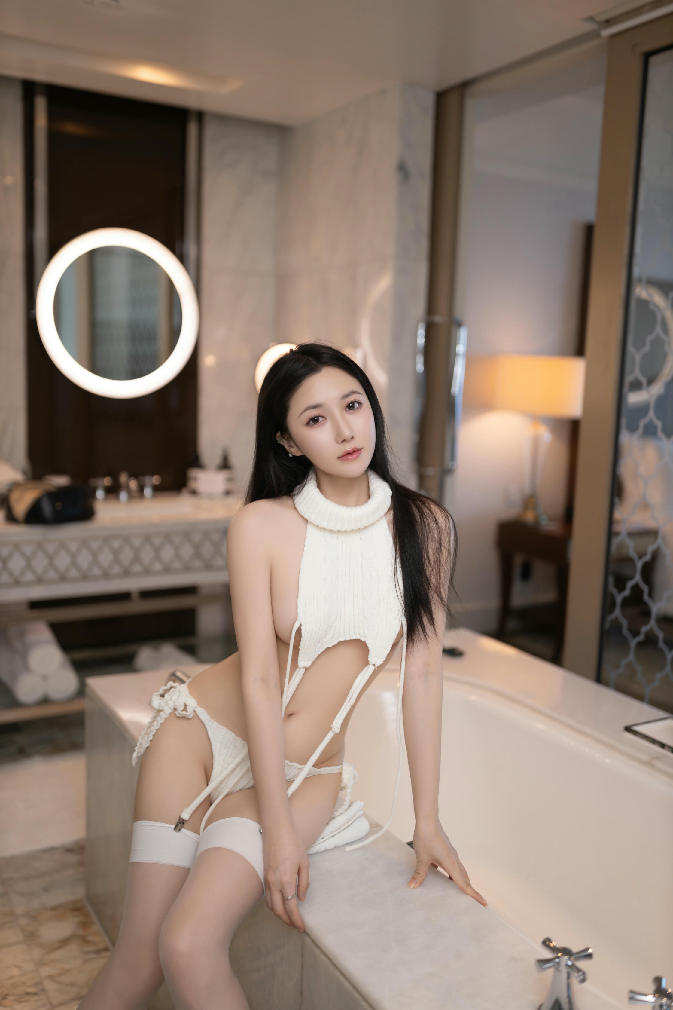 鱼子酱Fish NO.168 内购无水印 9030 吊带毛衣 [120P 1.28 GB]_第2集