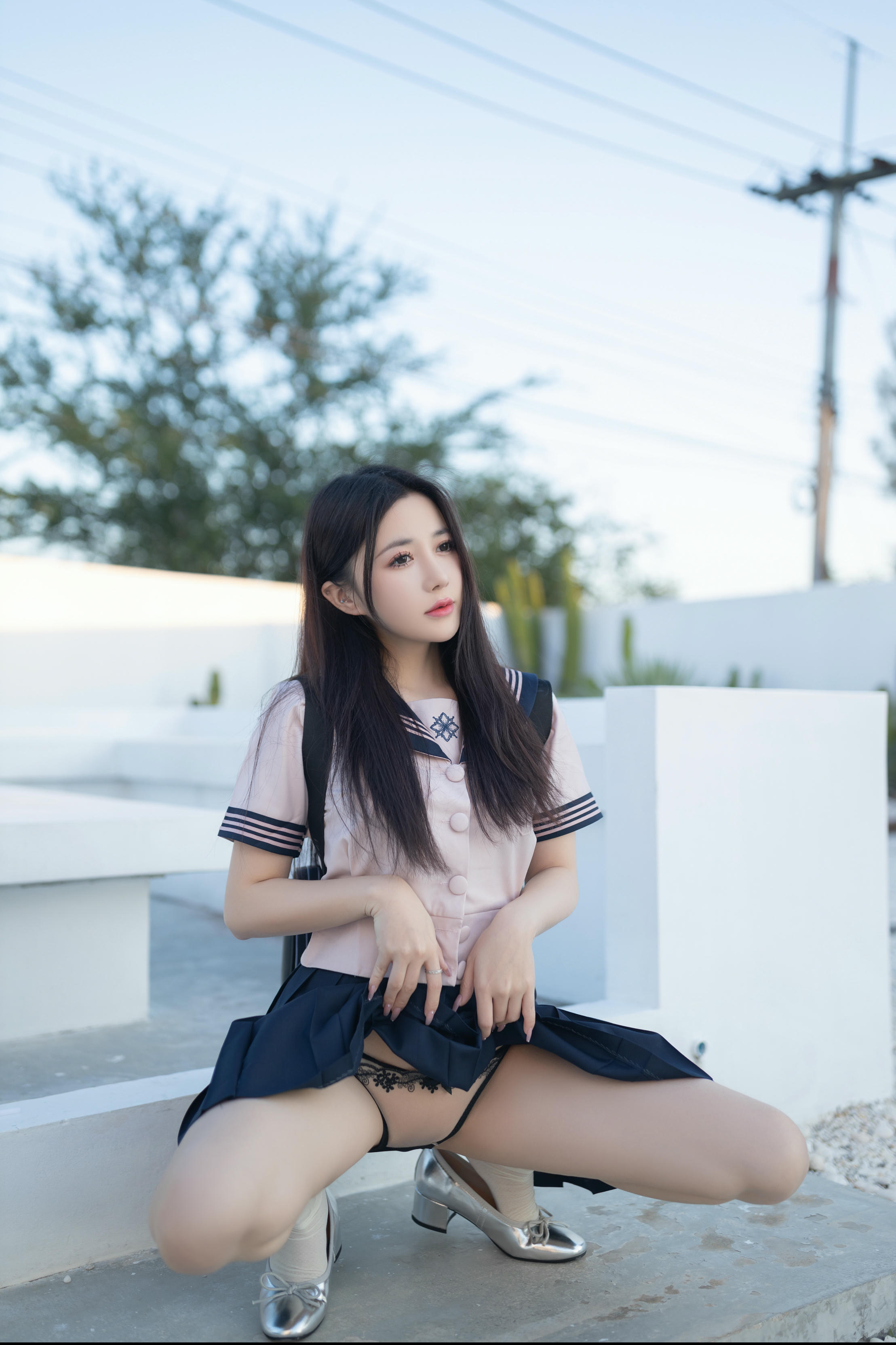 鱼子酱Fish NO.001 内购无水印 JK写真 游乐园 [120P／1.32GB]_第1集