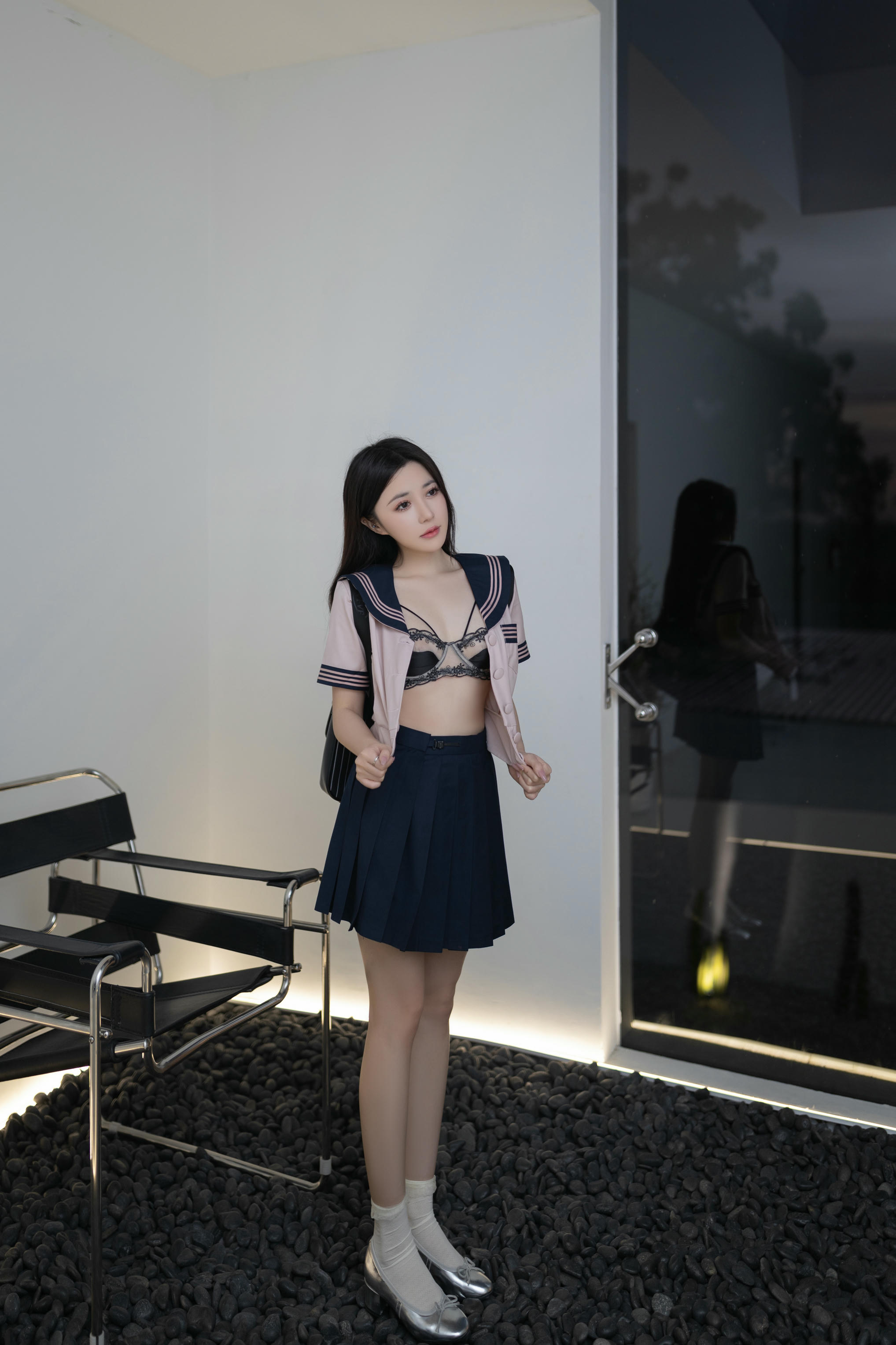 鱼子酱Fish NO.001 内购无水印 JK写真 游乐园 [120P／1.32GB]_第3集