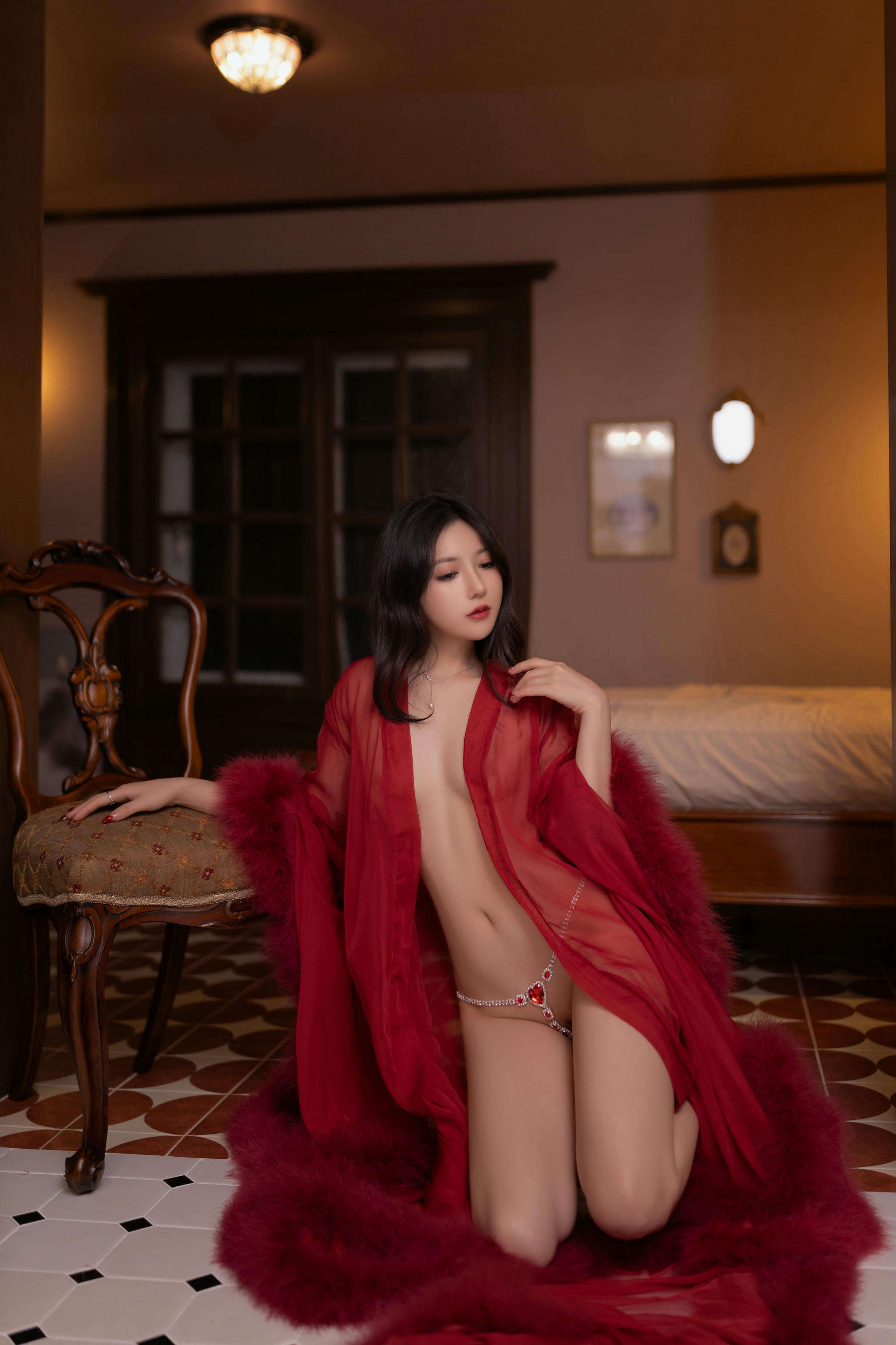 鱼子酱Fish NO.175 内购无水印 9422 玫瑰 [120P 733.40 MB]_第6集