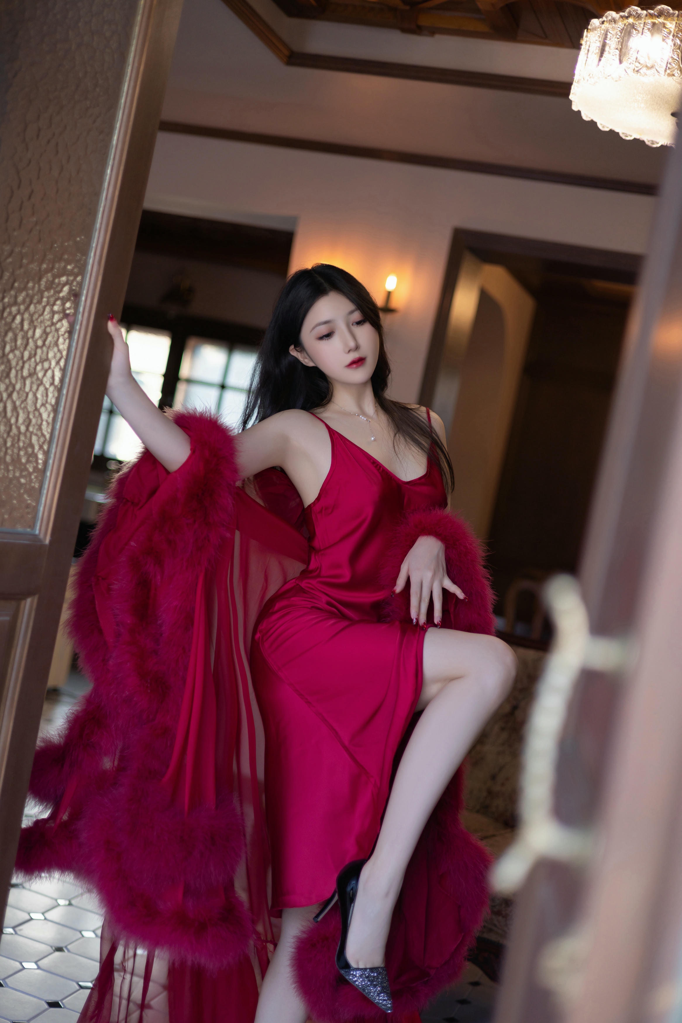 鱼子酱Fish NO.175 内购无水印 9422 玫瑰 [120P 733.40 MB]_第1集