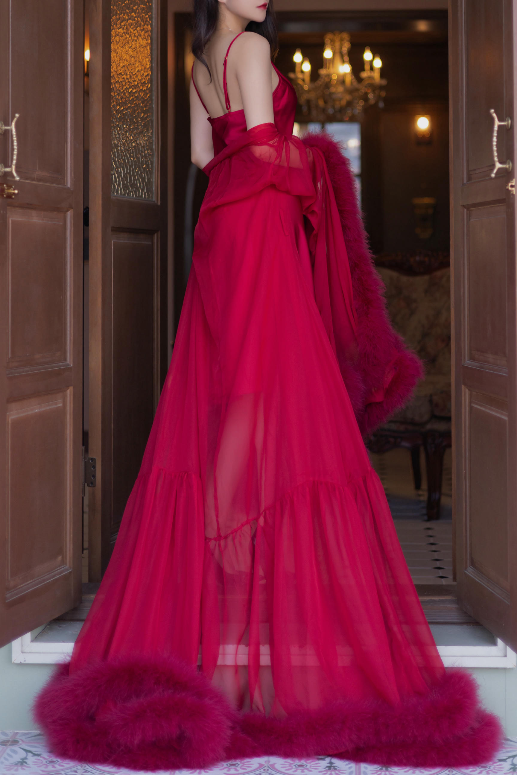 鱼子酱Fish NO.175 内购无水印 9422 玫瑰 [120P 733.40 MB]_第2集