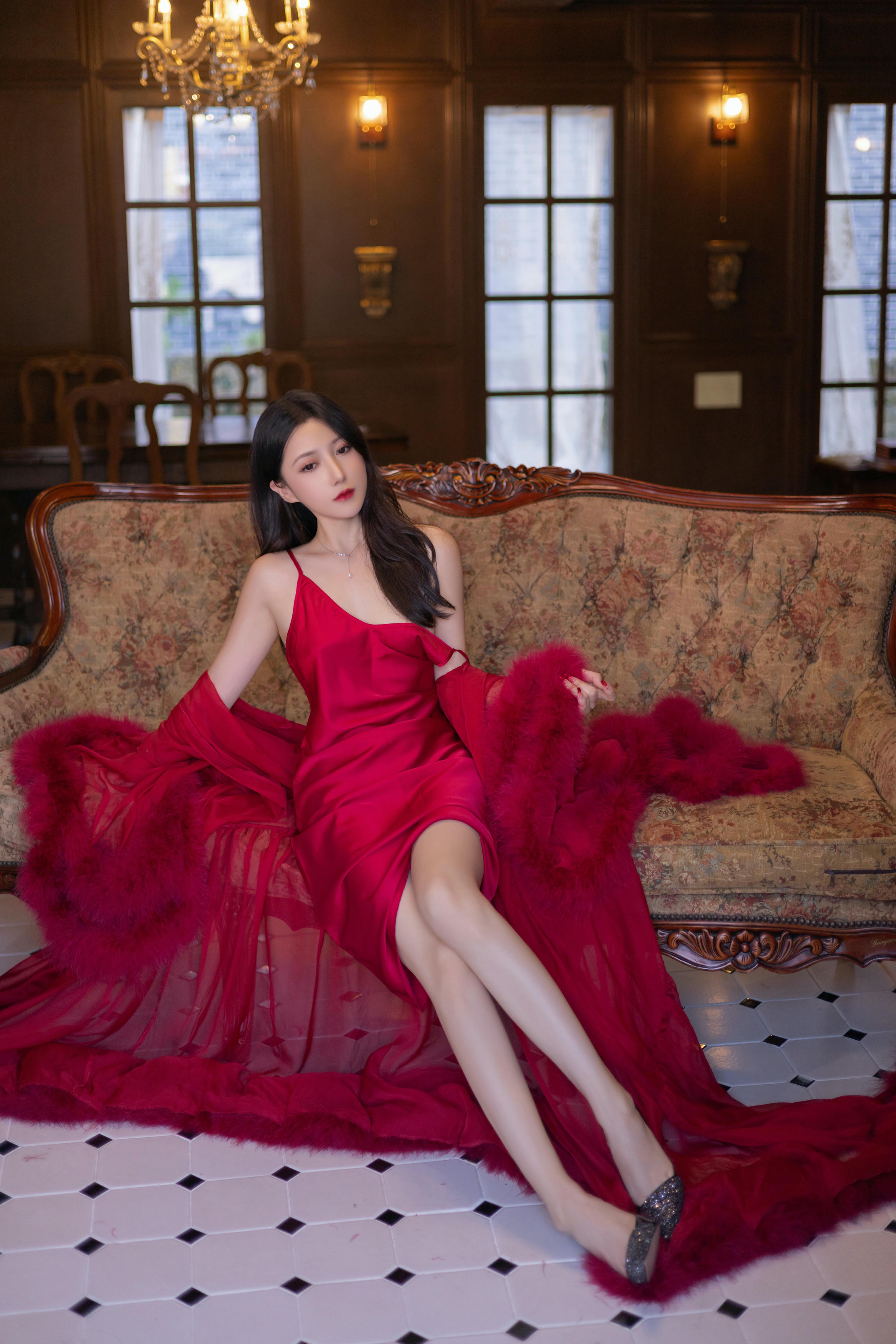 鱼子酱Fish NO.175 内购无水印 9422 玫瑰 [120P 733.40 MB]_第2集