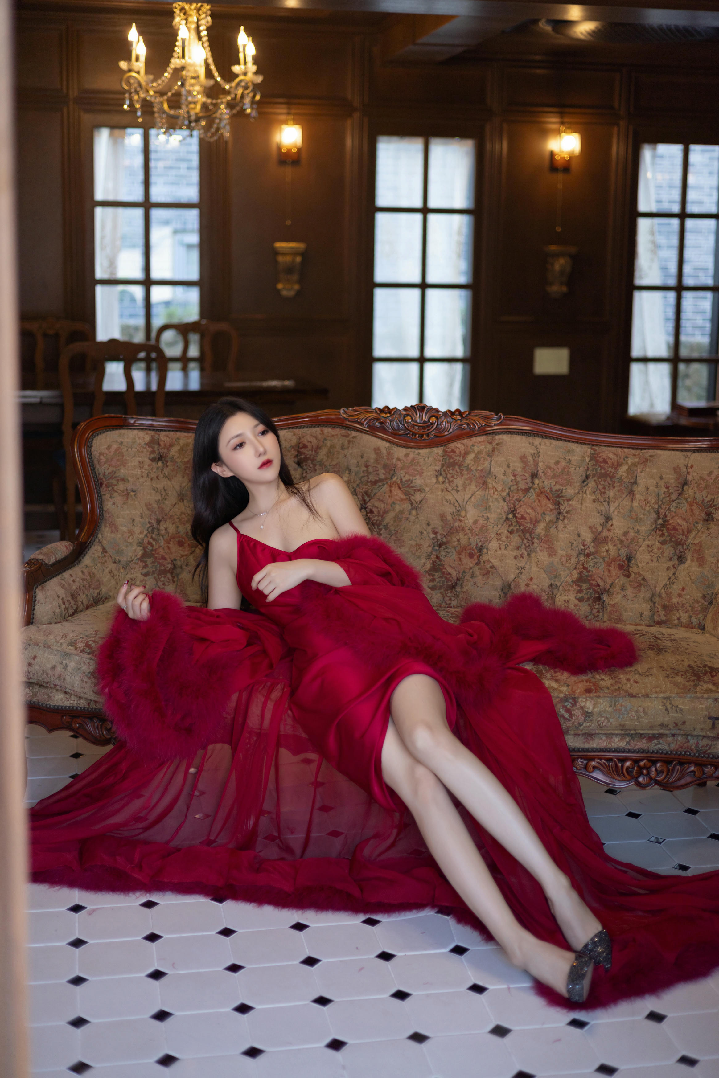 鱼子酱Fish NO.175 内购无水印 9422 玫瑰 [120P 733.40 MB]_第2集