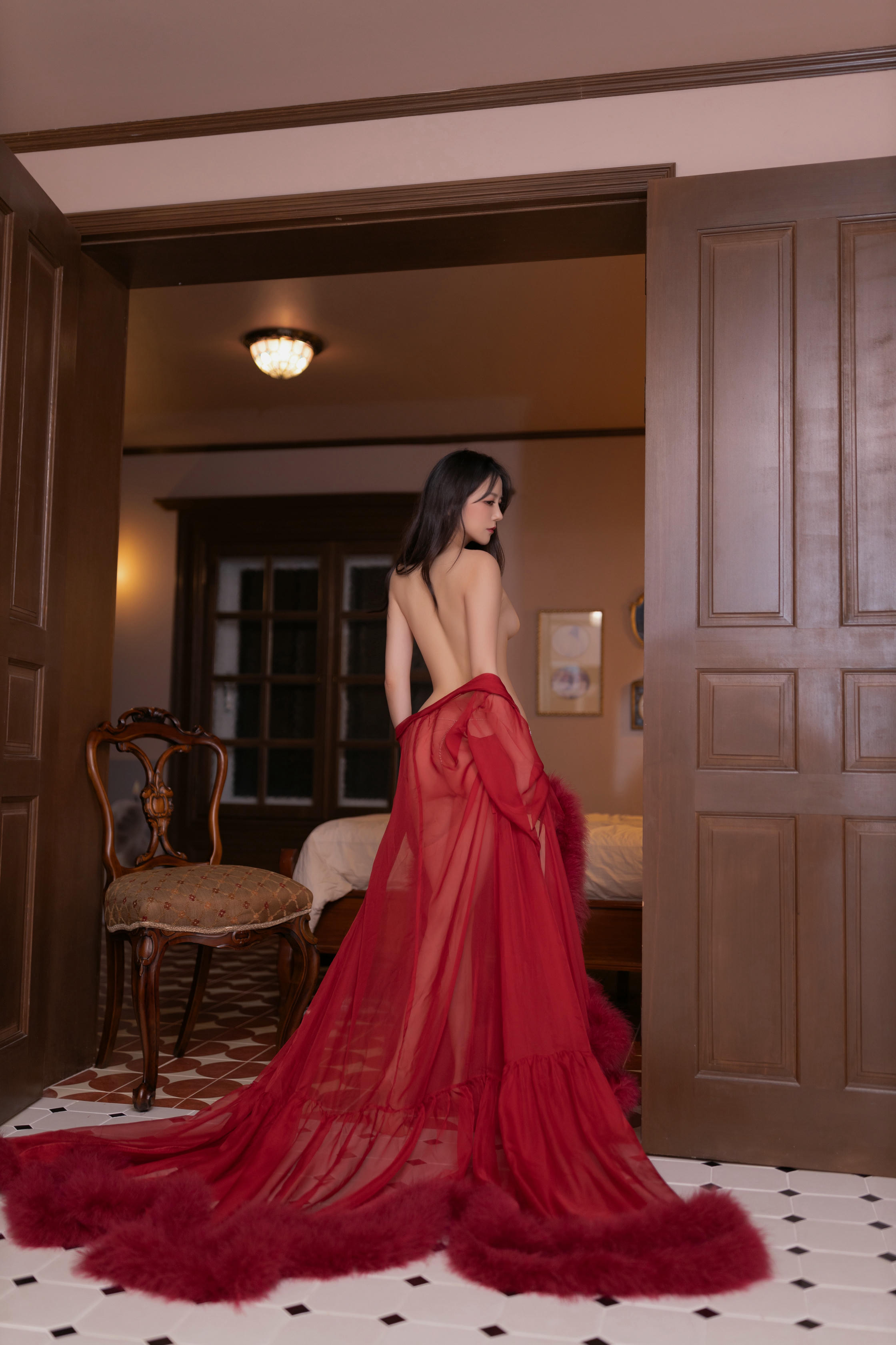 鱼子酱Fish NO.175 内购无水印 9422 玫瑰 [120P 733.40 MB]_第5集