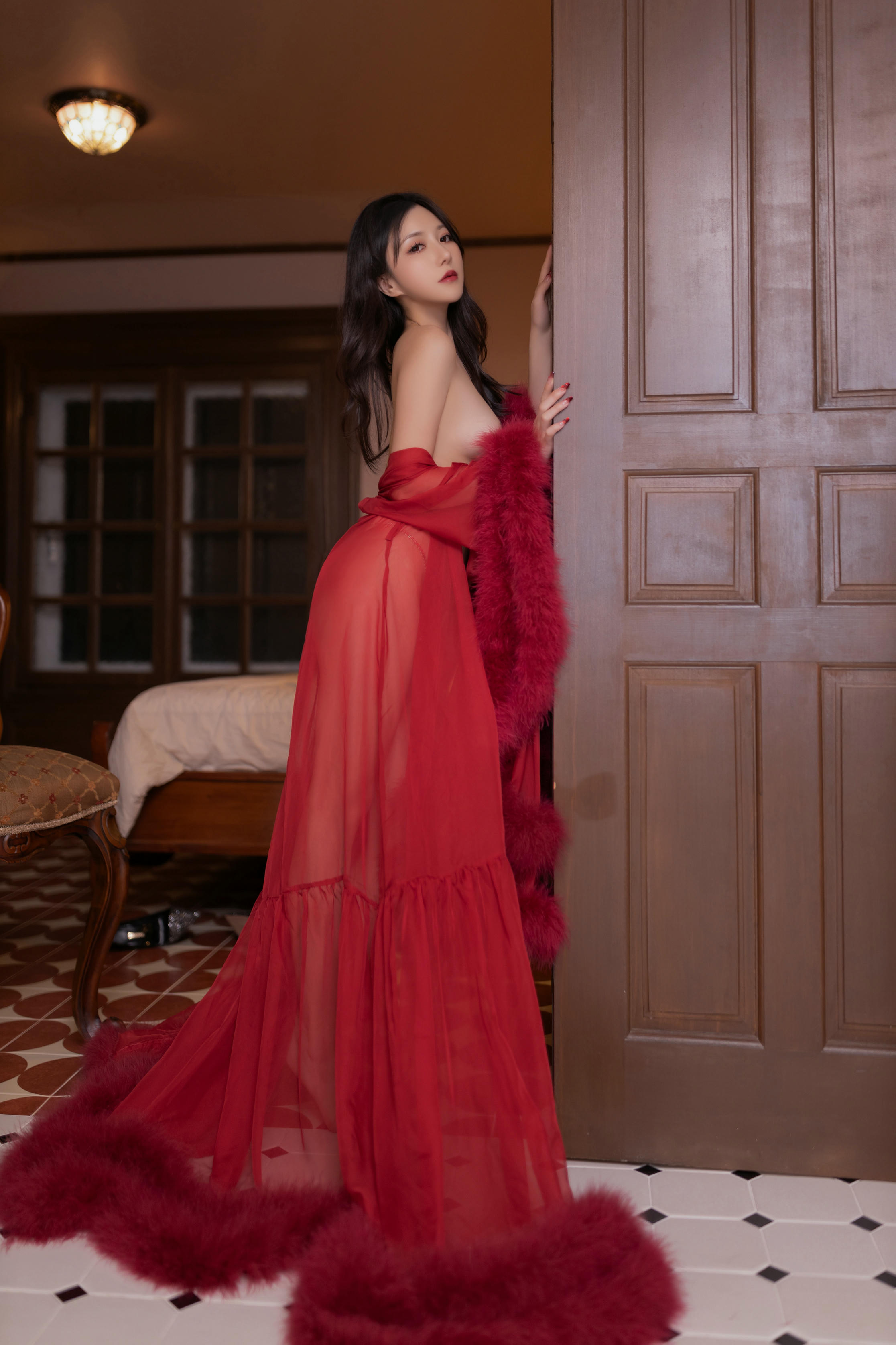 鱼子酱Fish NO.175 内购无水印 9422 玫瑰 [120P 733.40 MB]_第5集