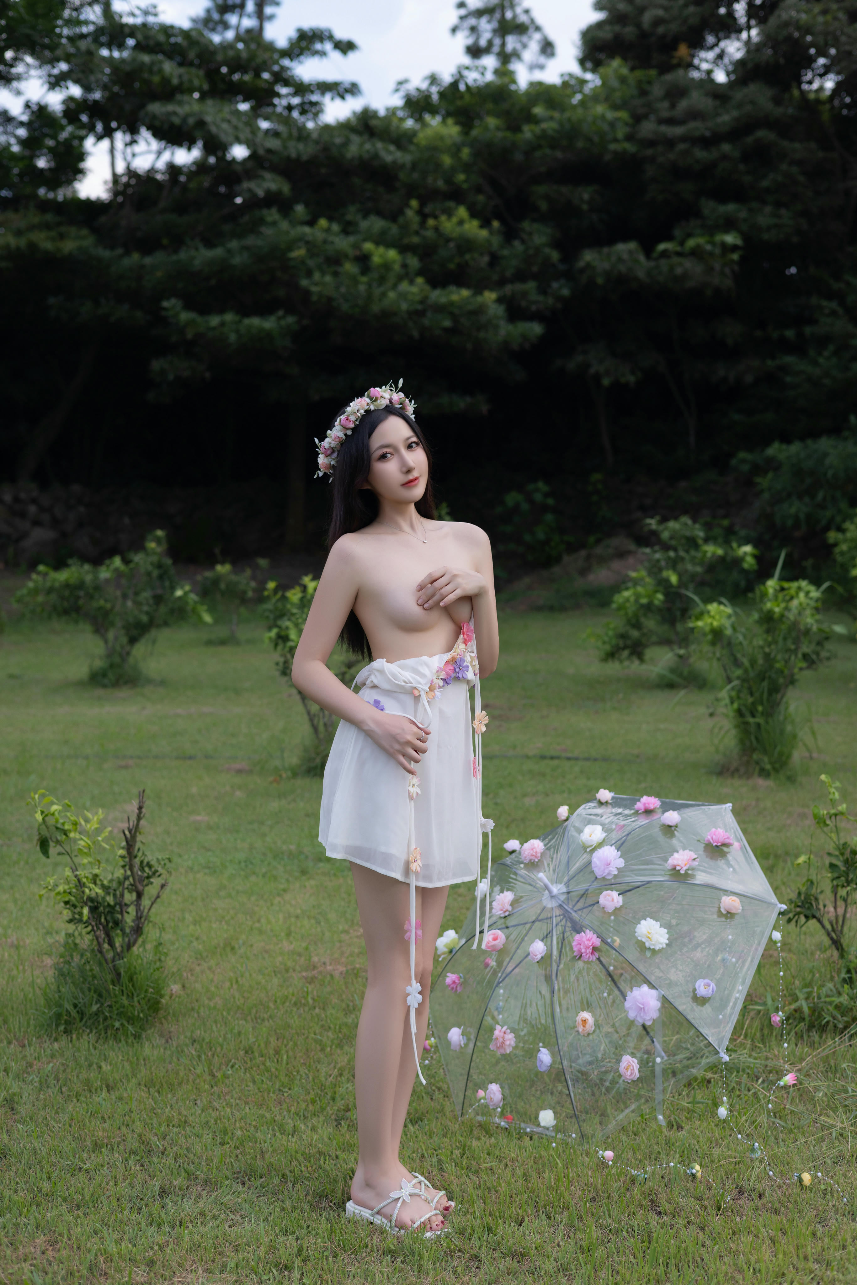 鱼子酱Fish NO.178 内购无水印 9531 花的伞 [120P 1.83 GB]_第6集