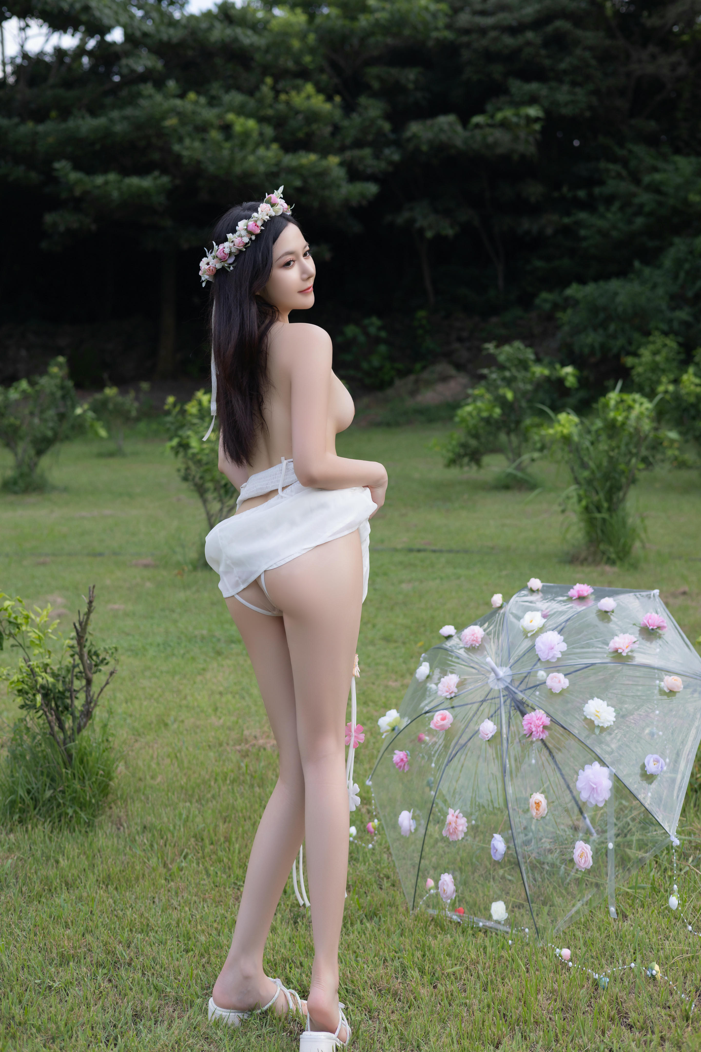 鱼子酱Fish NO.178 内购无水印 9531 花的伞 [120P 1.83 GB]_第6集