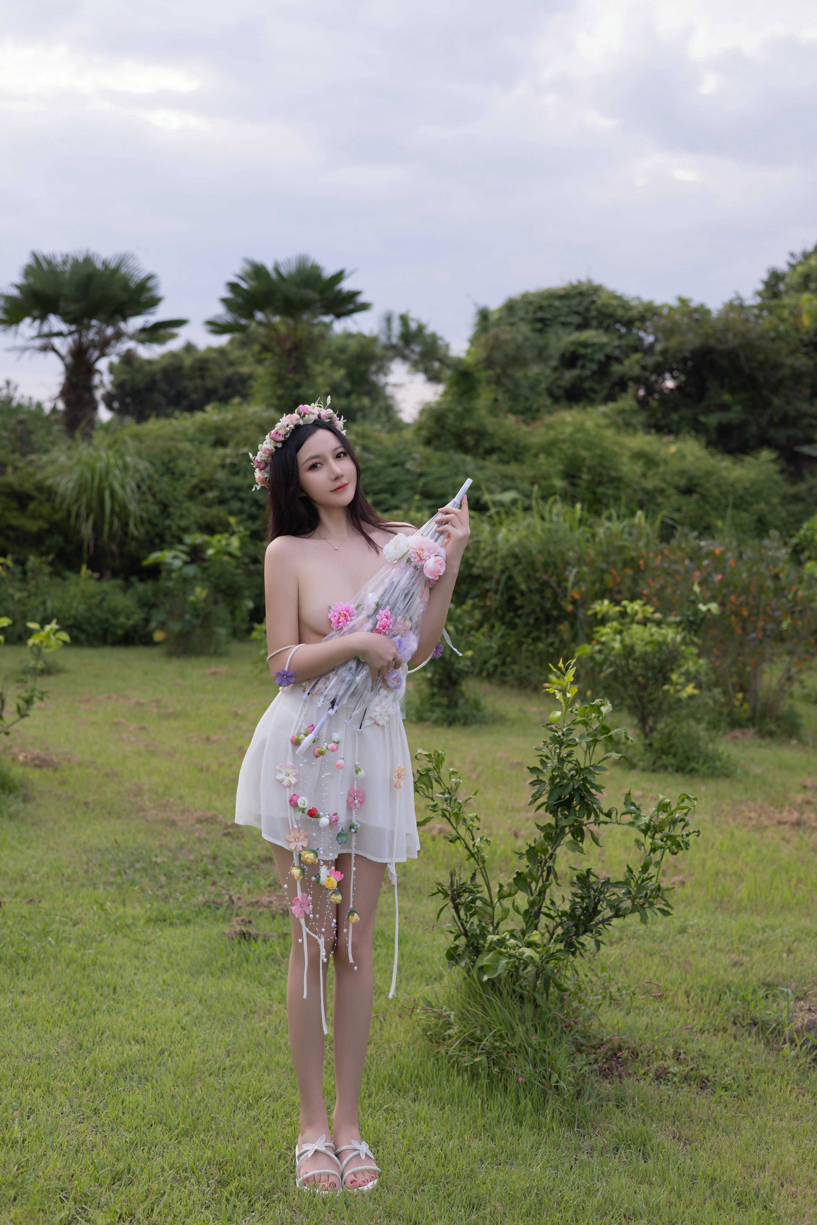 鱼子酱Fish NO.178 内购无水印 9531 花的伞 [120P 1.83 GB]_第6集