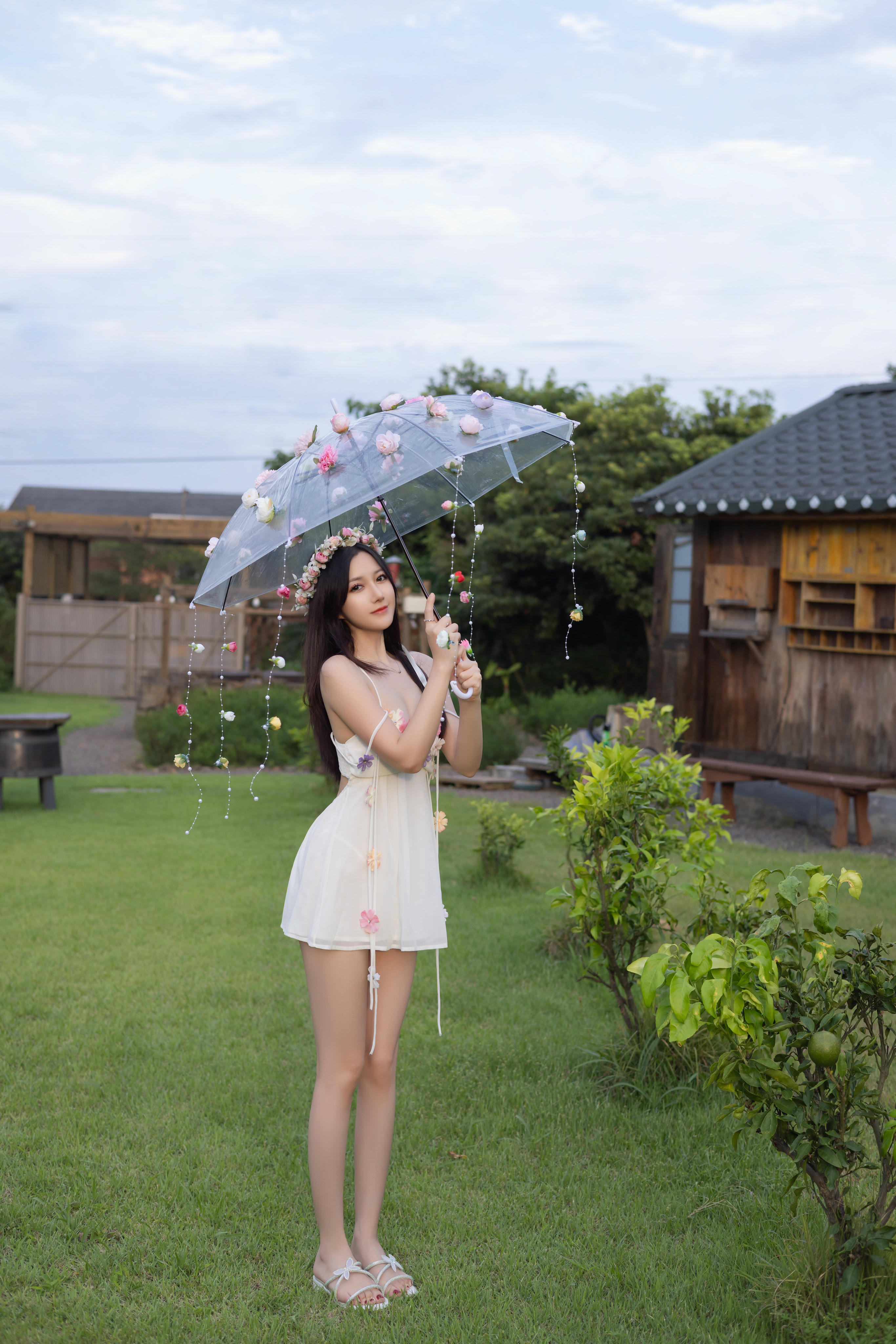 鱼子酱Fish NO.178 内购无水印 9531 花的伞 [120P 1.83 GB]_第4集