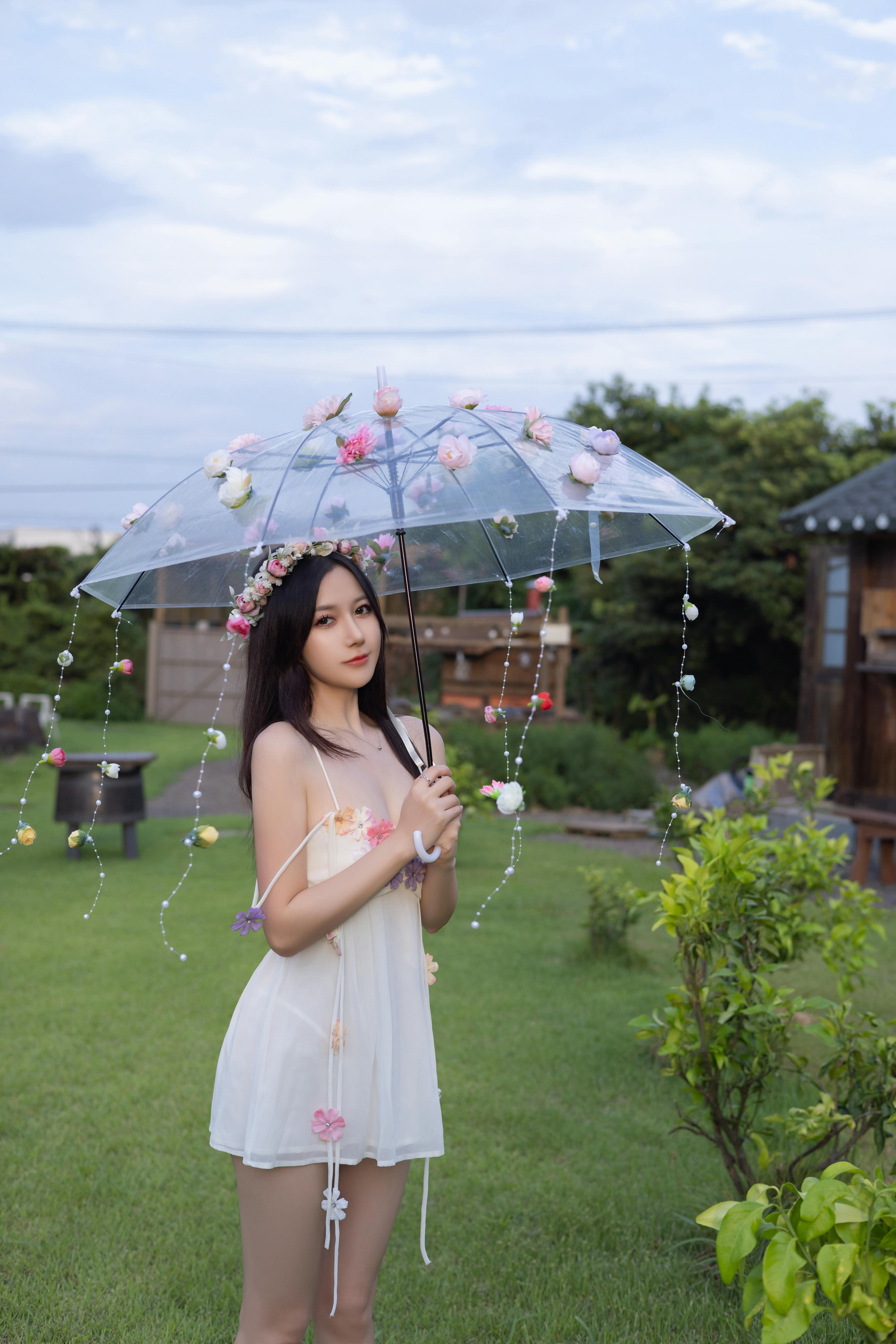 鱼子酱Fish NO.178 内购无水印 9531 花的伞 [120P 1.83 GB]_第4集