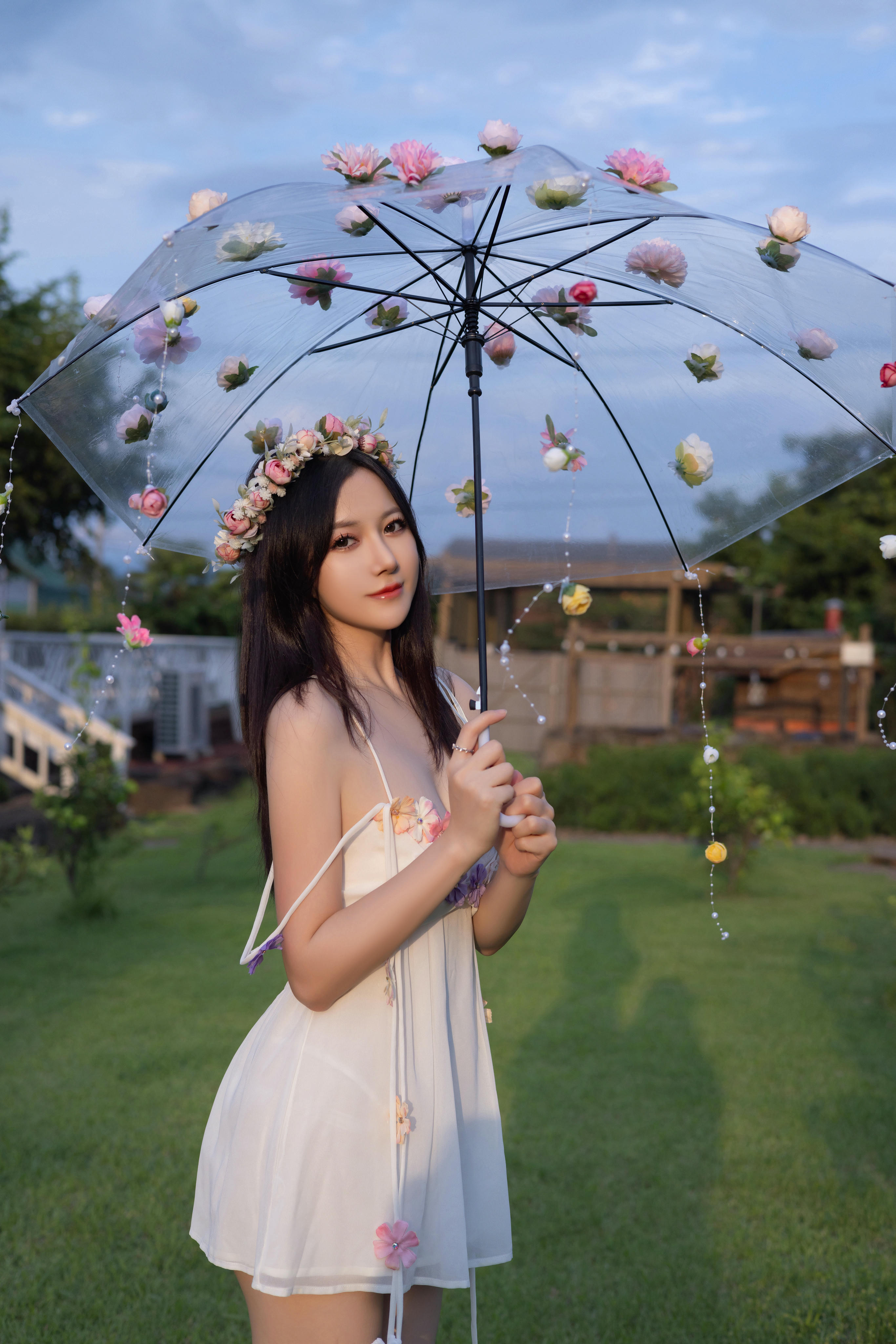 鱼子酱Fish NO.178 内购无水印 9531 花的伞 [120P 1.83 GB]_第4集