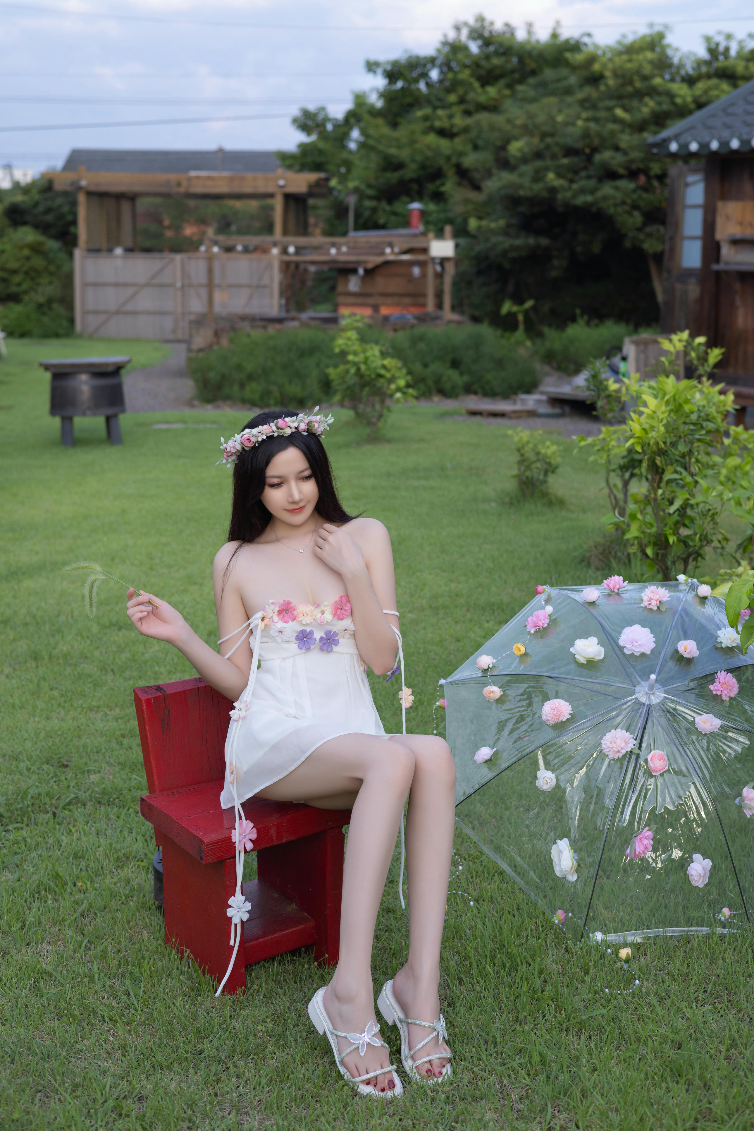 鱼子酱Fish NO.178 内购无水印 9531 花的伞 [120P 1.83 GB]_第5集