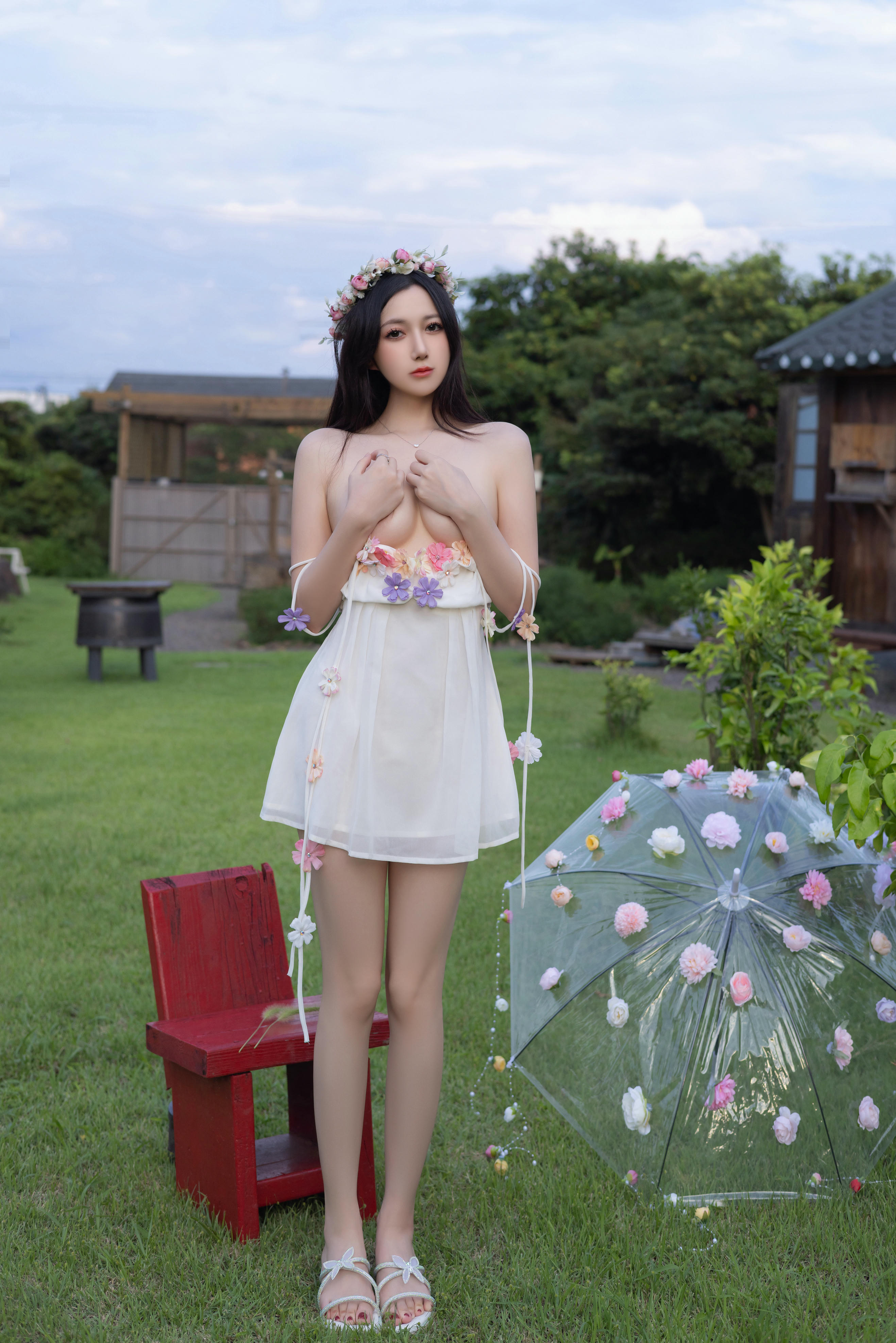 鱼子酱Fish NO.178 内购无水印 9531 花的伞 [120P 1.83 GB]_第5集