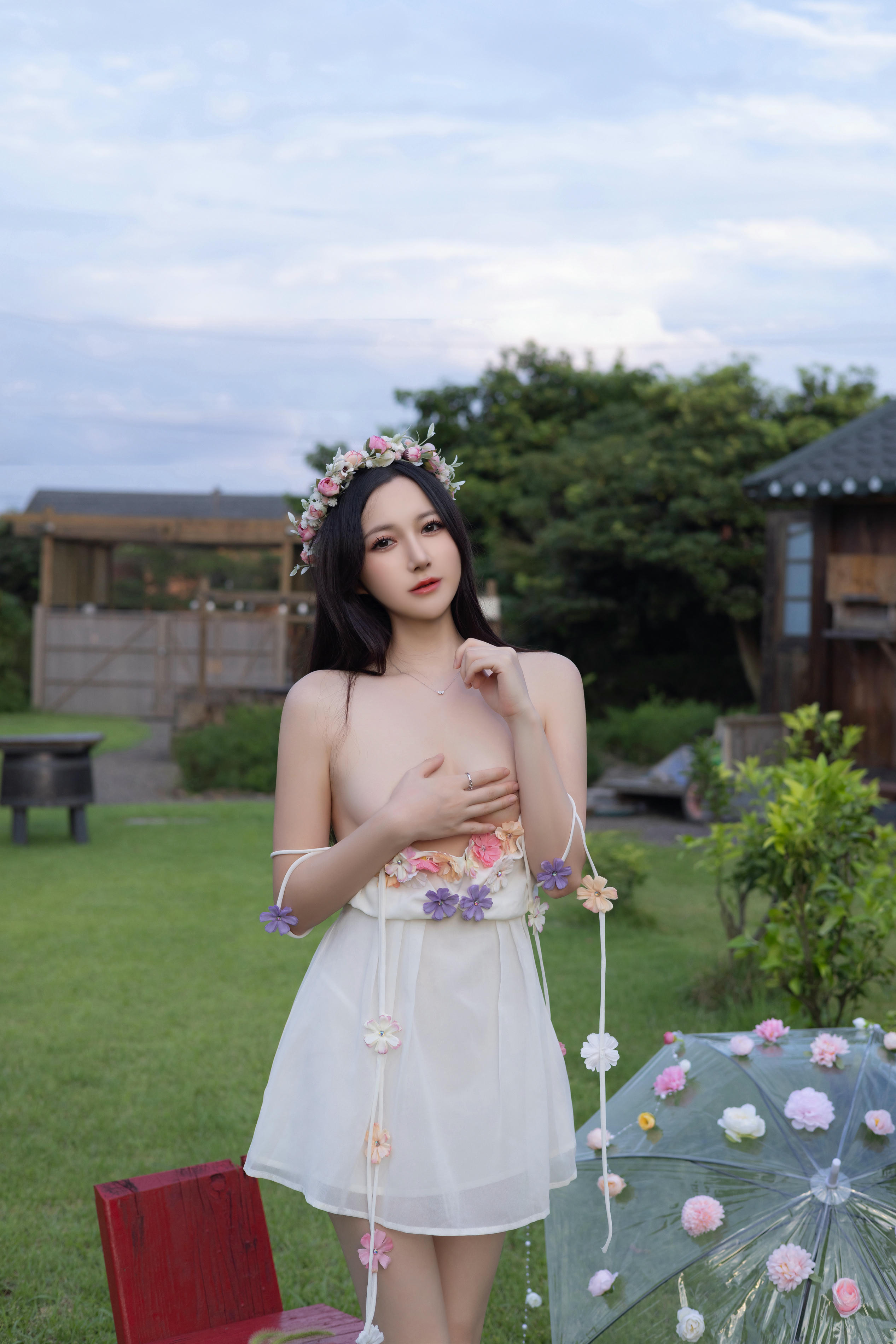 鱼子酱Fish NO.178 内购无水印 9531 花的伞 [120P 1.83 GB]_第5集