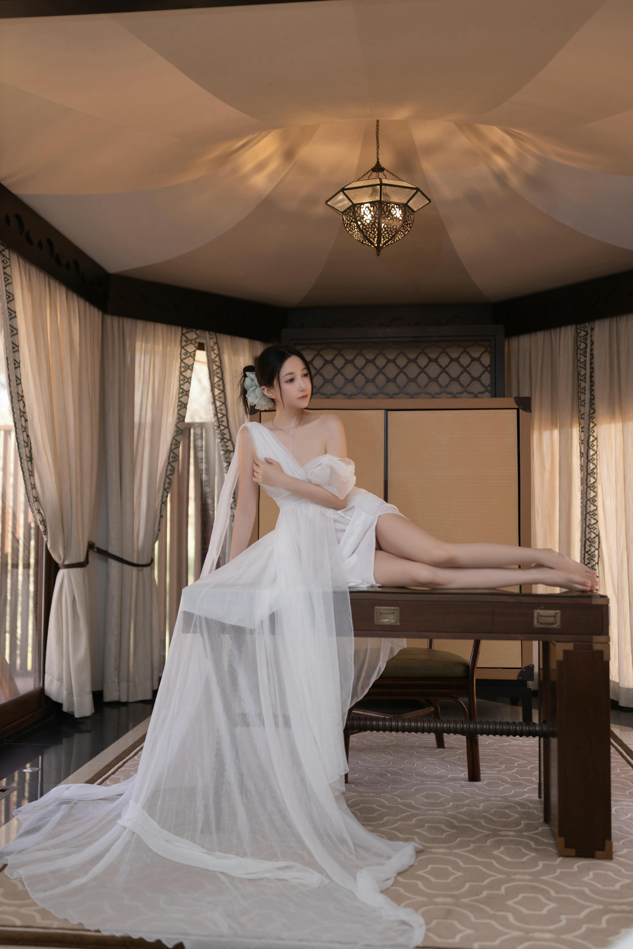 鱼子酱Fish NO.182 内购无水印 沙漠之花 [50P 992MB]_第2集