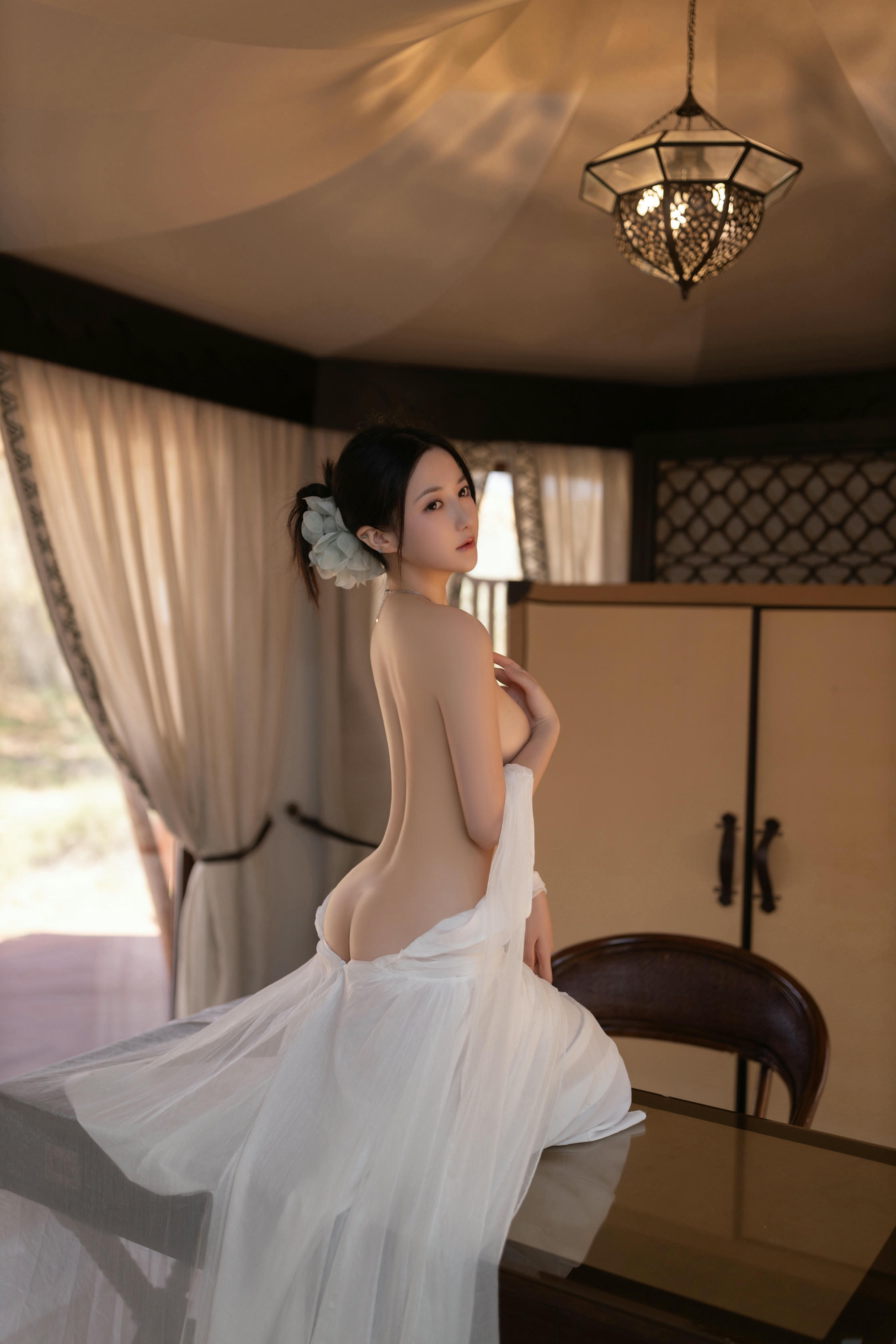 鱼子酱Fish NO.182 内购无水印 沙漠之花 [50P 992MB]_第2集