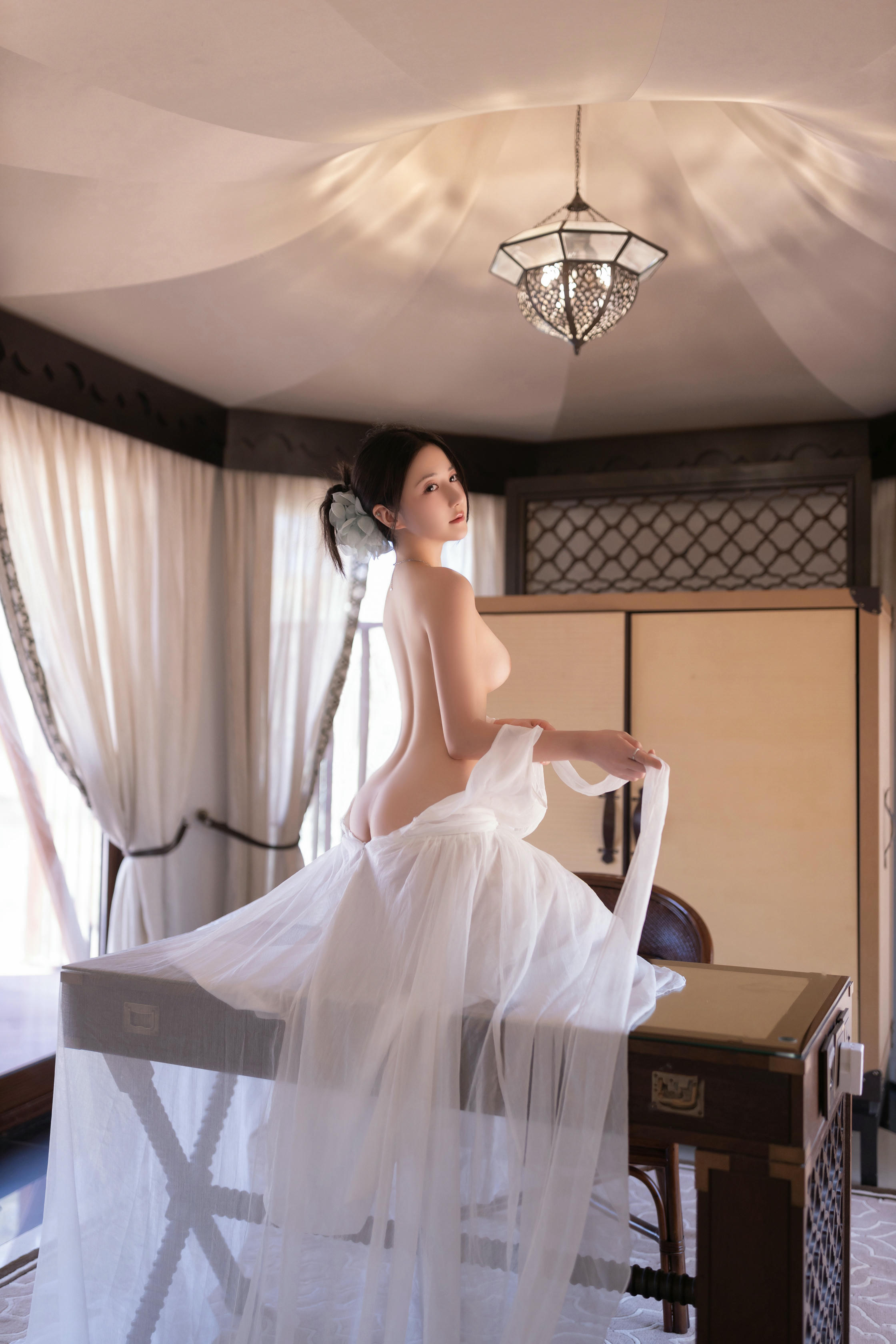 鱼子酱Fish NO.182 内购无水印 沙漠之花 [50P 992MB]_第3集