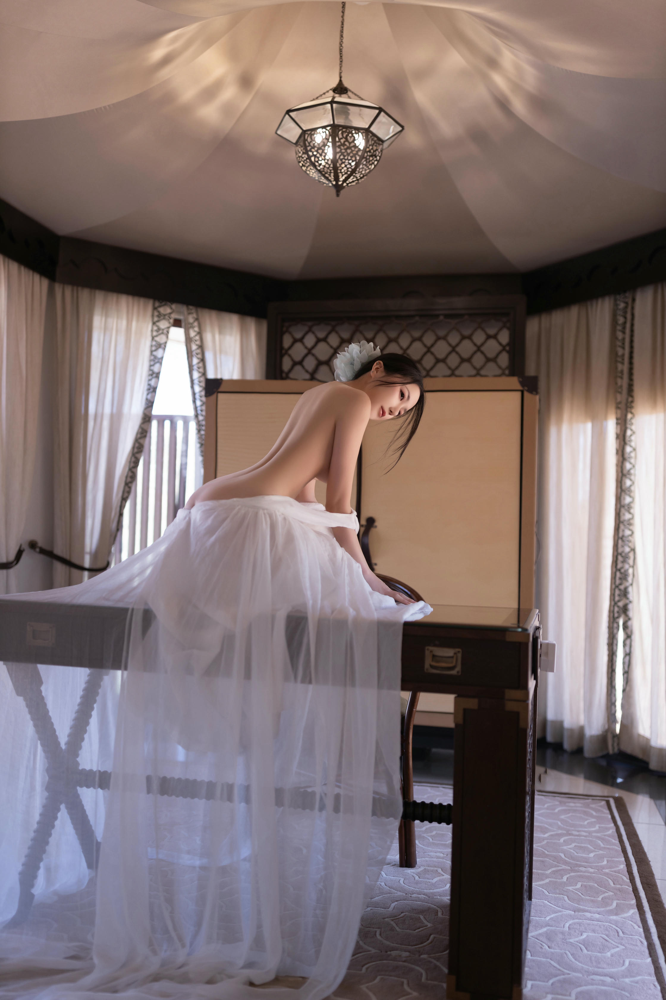 鱼子酱Fish NO.182 内购无水印 沙漠之花 [50P 992MB]_第3集