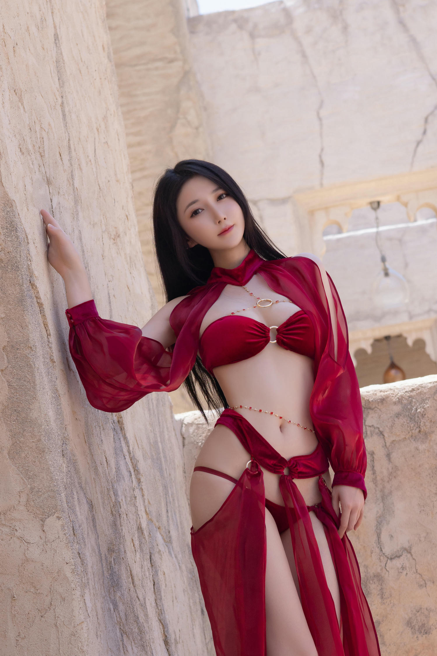 鱼子酱Fish NO.183 内购无水印 惊红之舞 [35P 761MB]_第1集