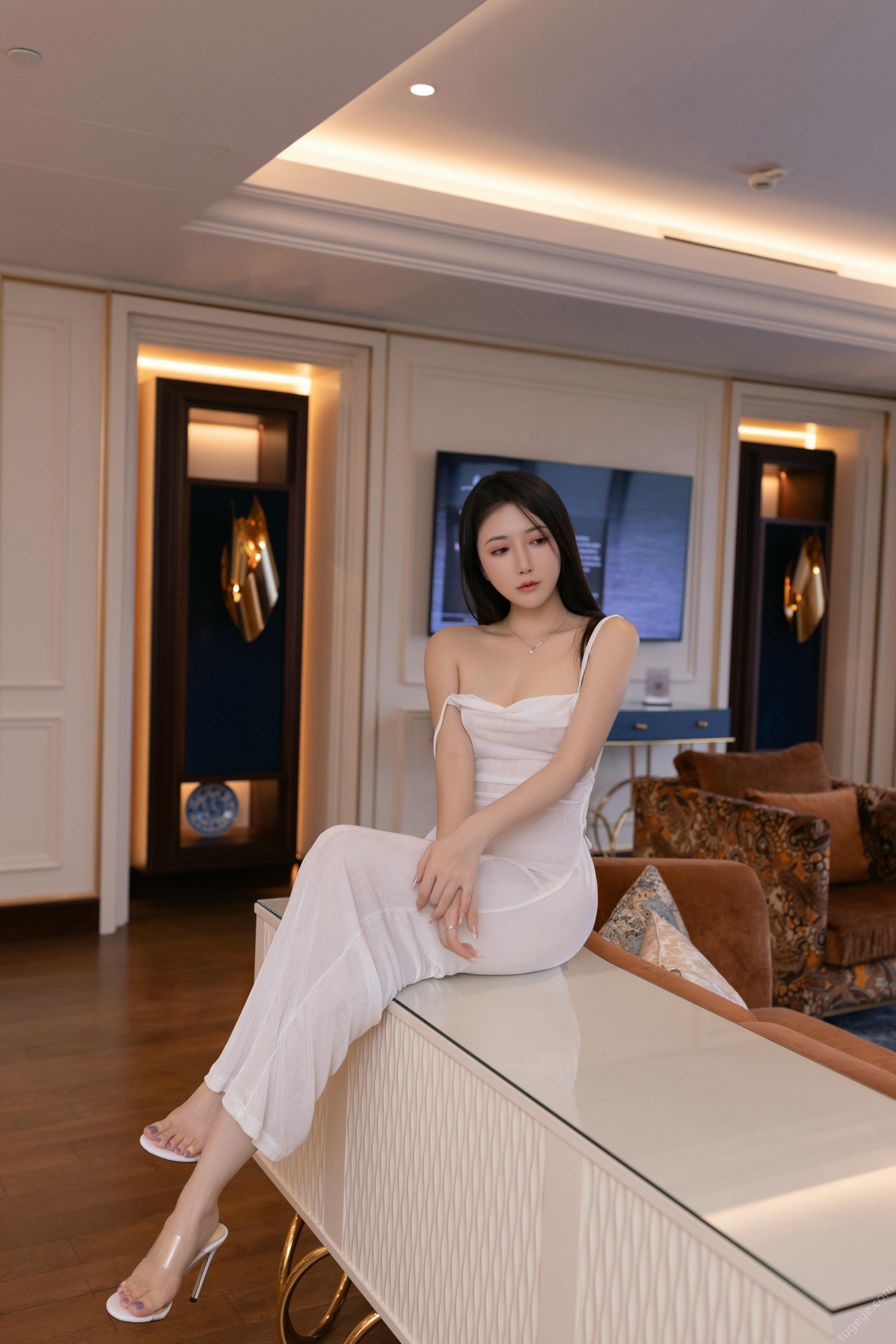 鱼子酱Fish NO.186 内购无水印 珍珠项链[120P 1.32GB]_第3集