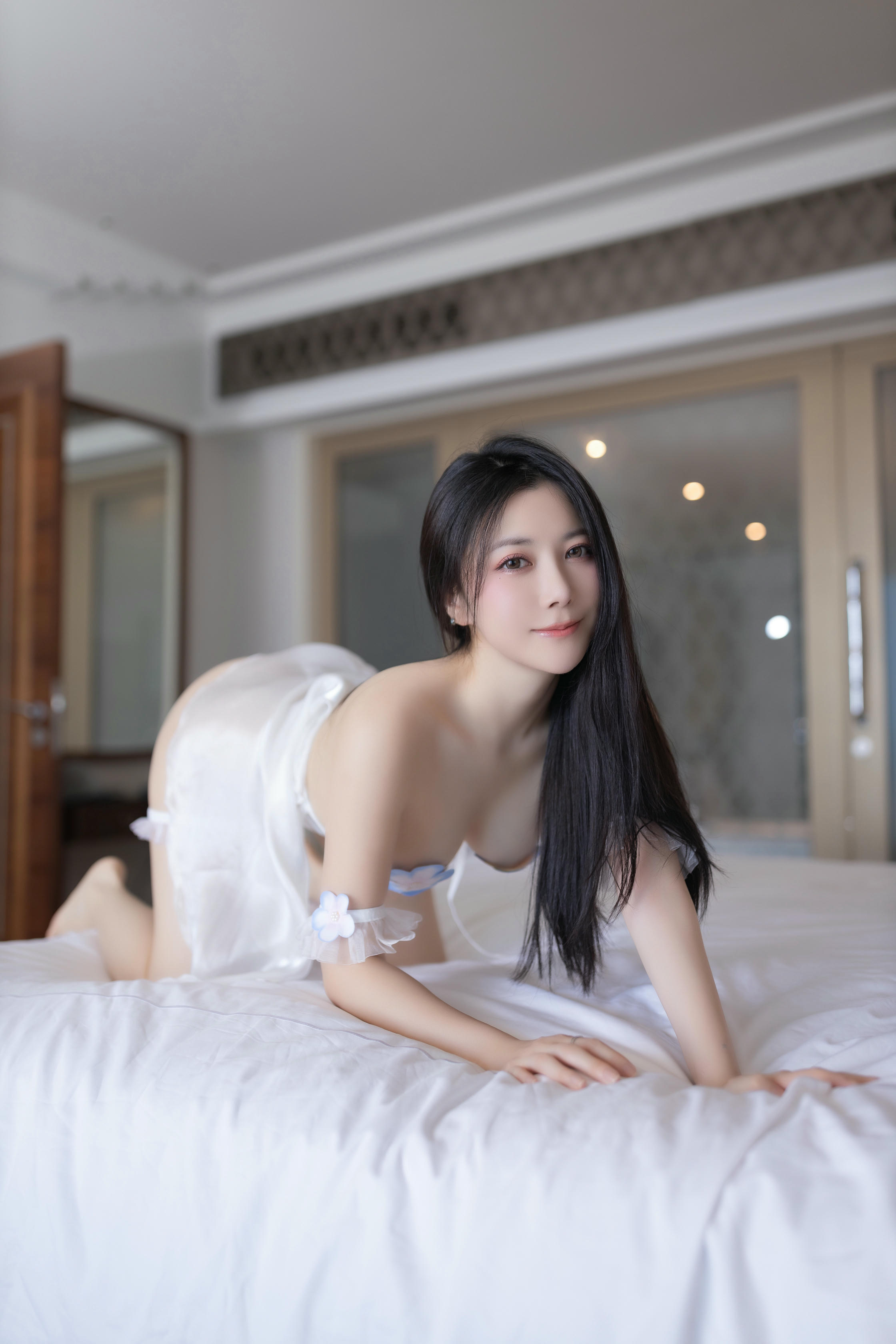 鱼子酱Fish NO.019 内购无水印 纯白精灵[120P／1.34GB]_第3集