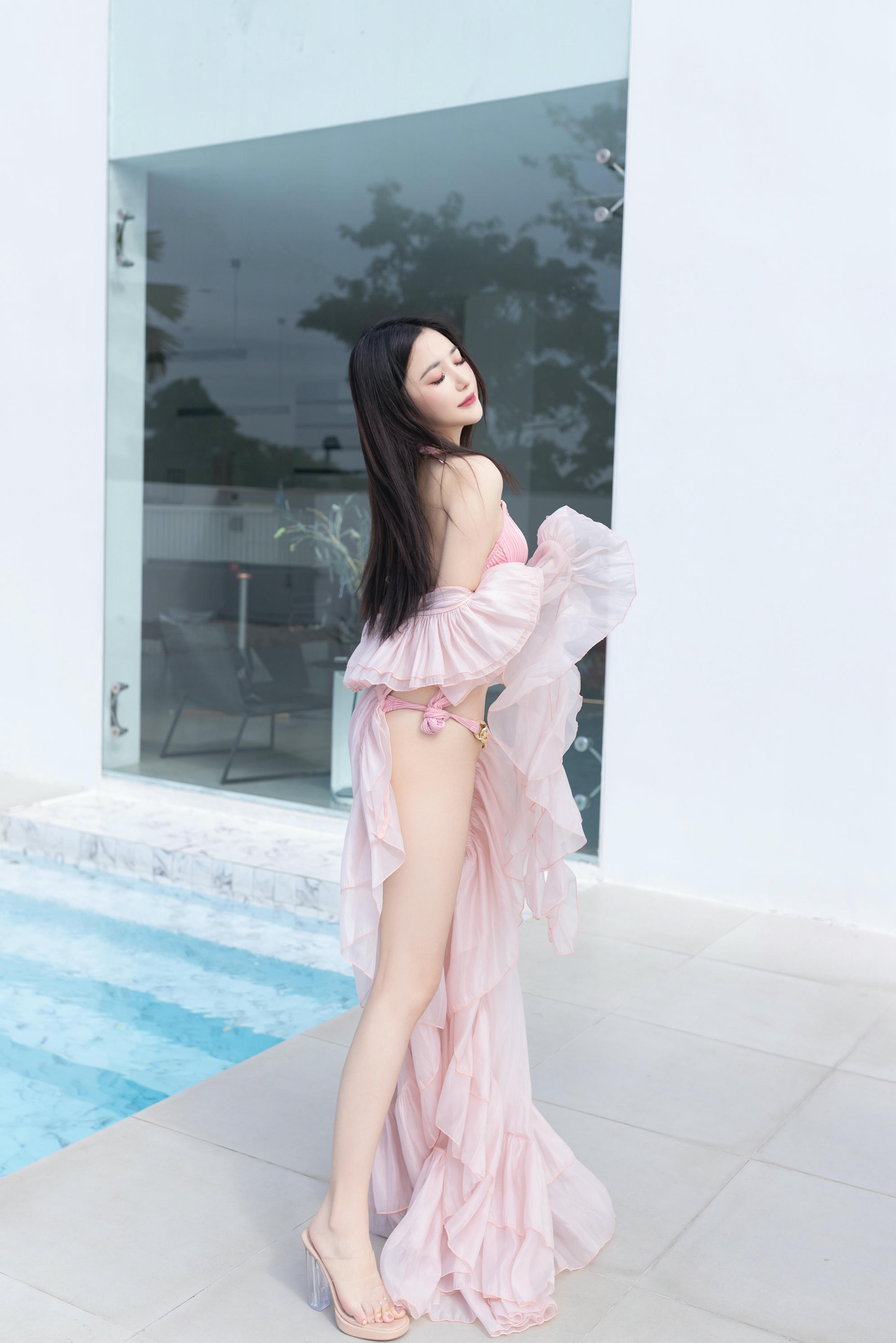 鱼子酱Fish NO.029 内购无水印 粉色比基尼 [124P 1.30 GB]_第1集