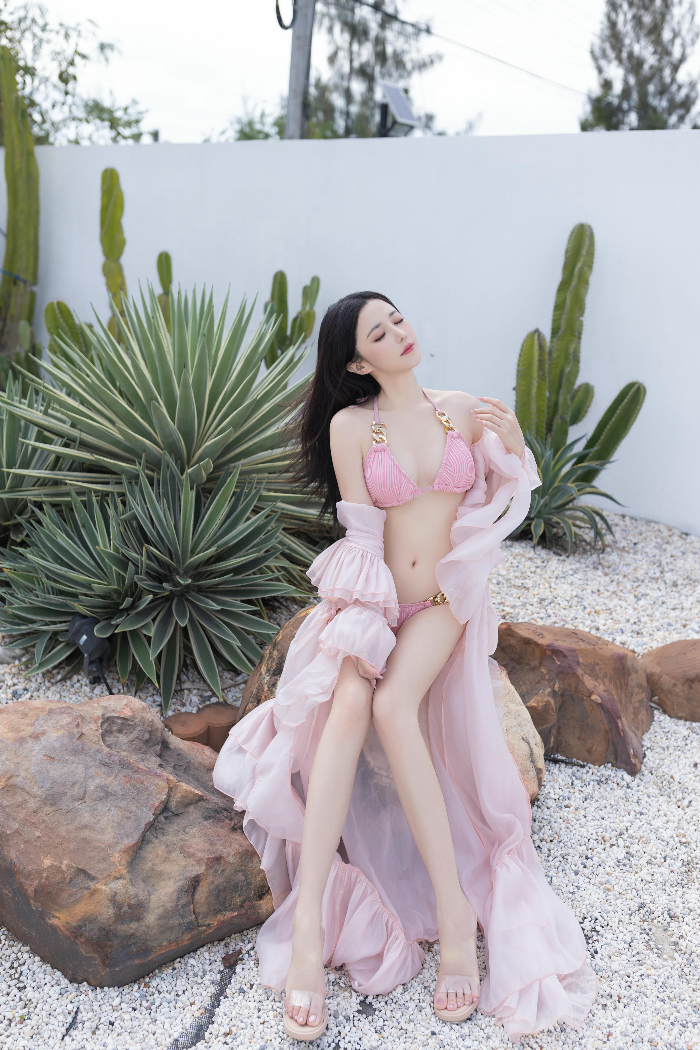 鱼子酱Fish NO.029 内购无水印 粉色比基尼 [124P 1.30 GB]_第2集