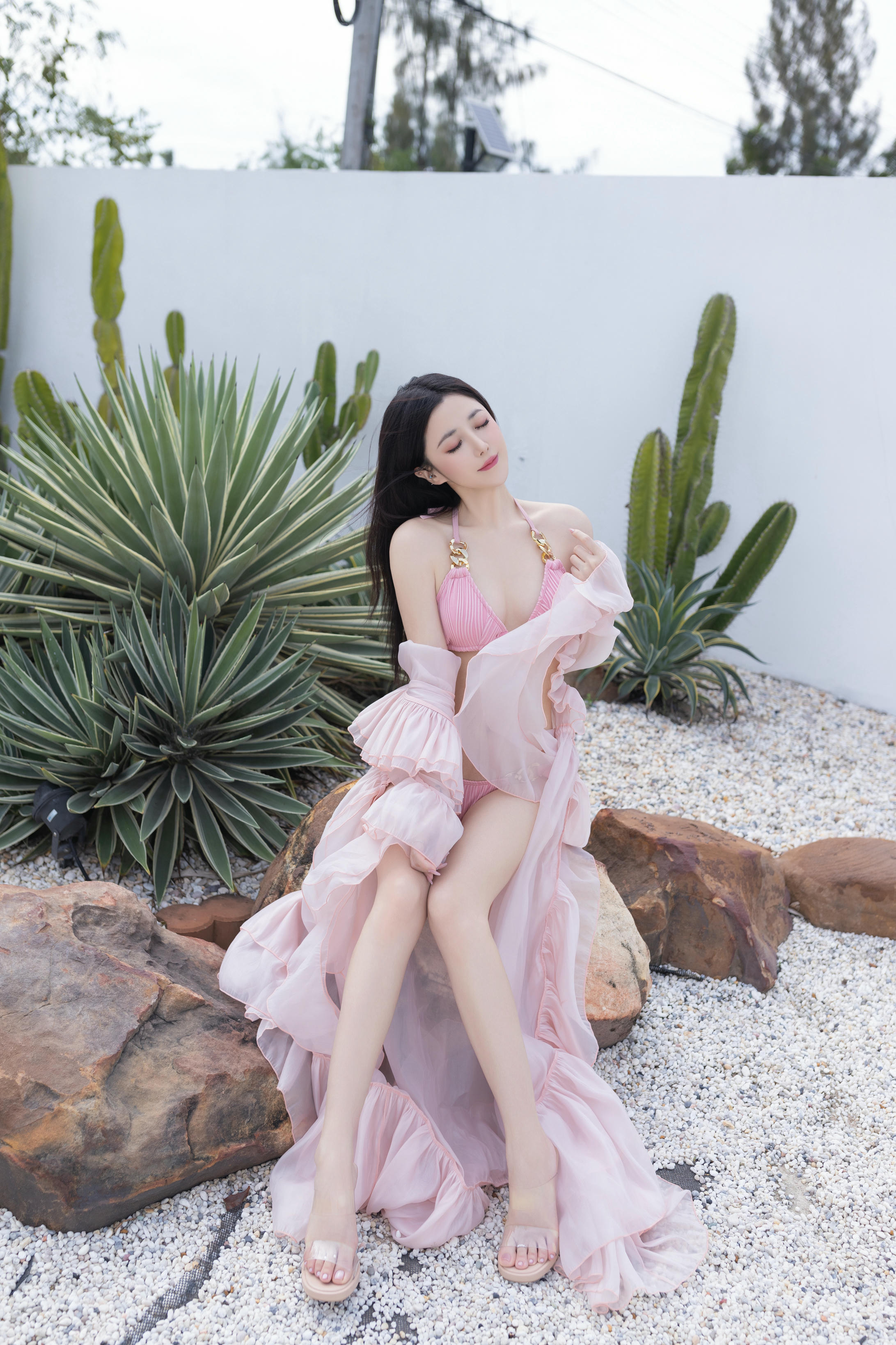 鱼子酱Fish NO.029 内购无水印 粉色比基尼 [124P 1.30 GB]_第2集