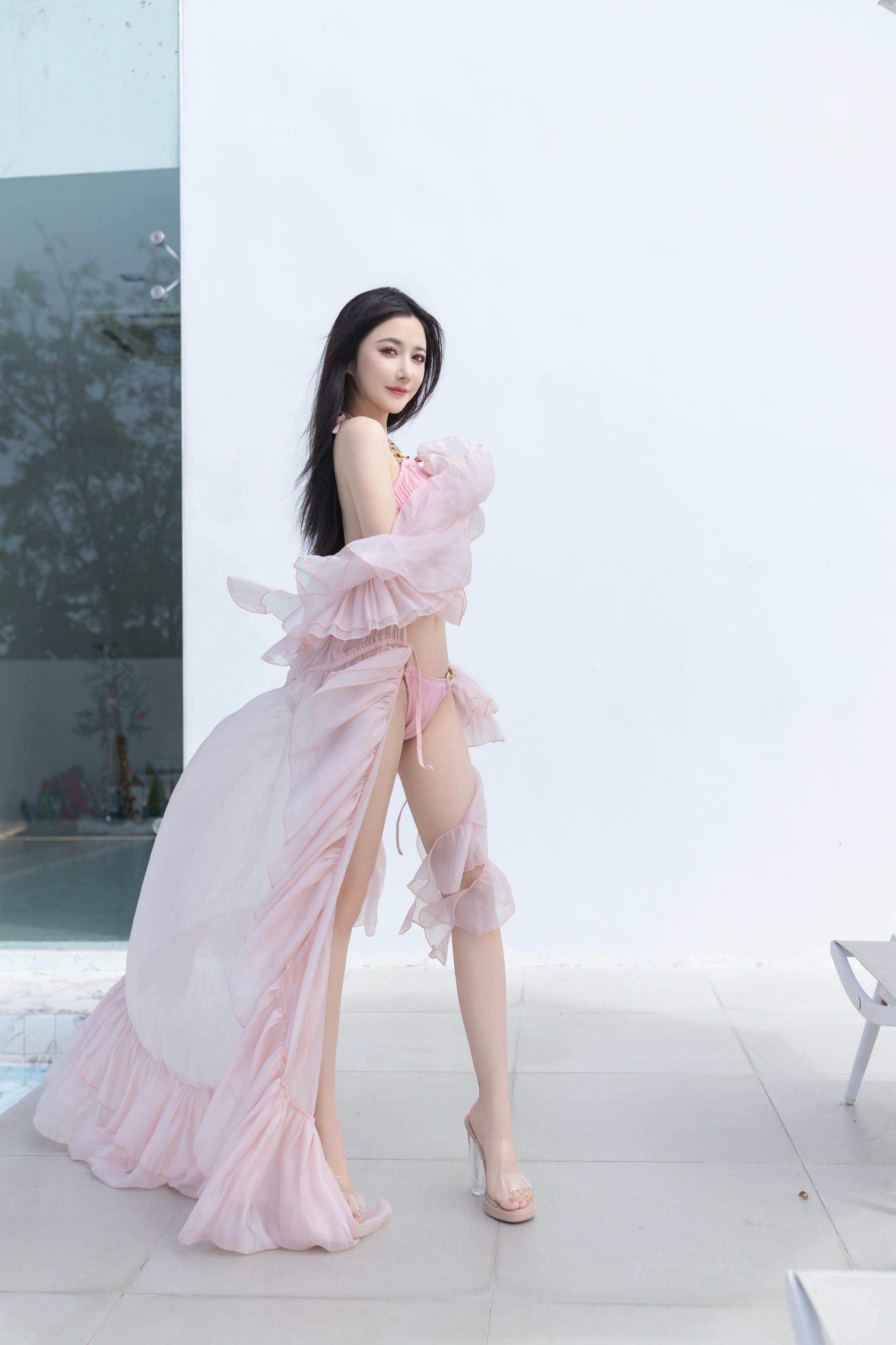 鱼子酱Fish NO.029 内购无水印 粉色比基尼 [124P 1.30 GB]_第1集