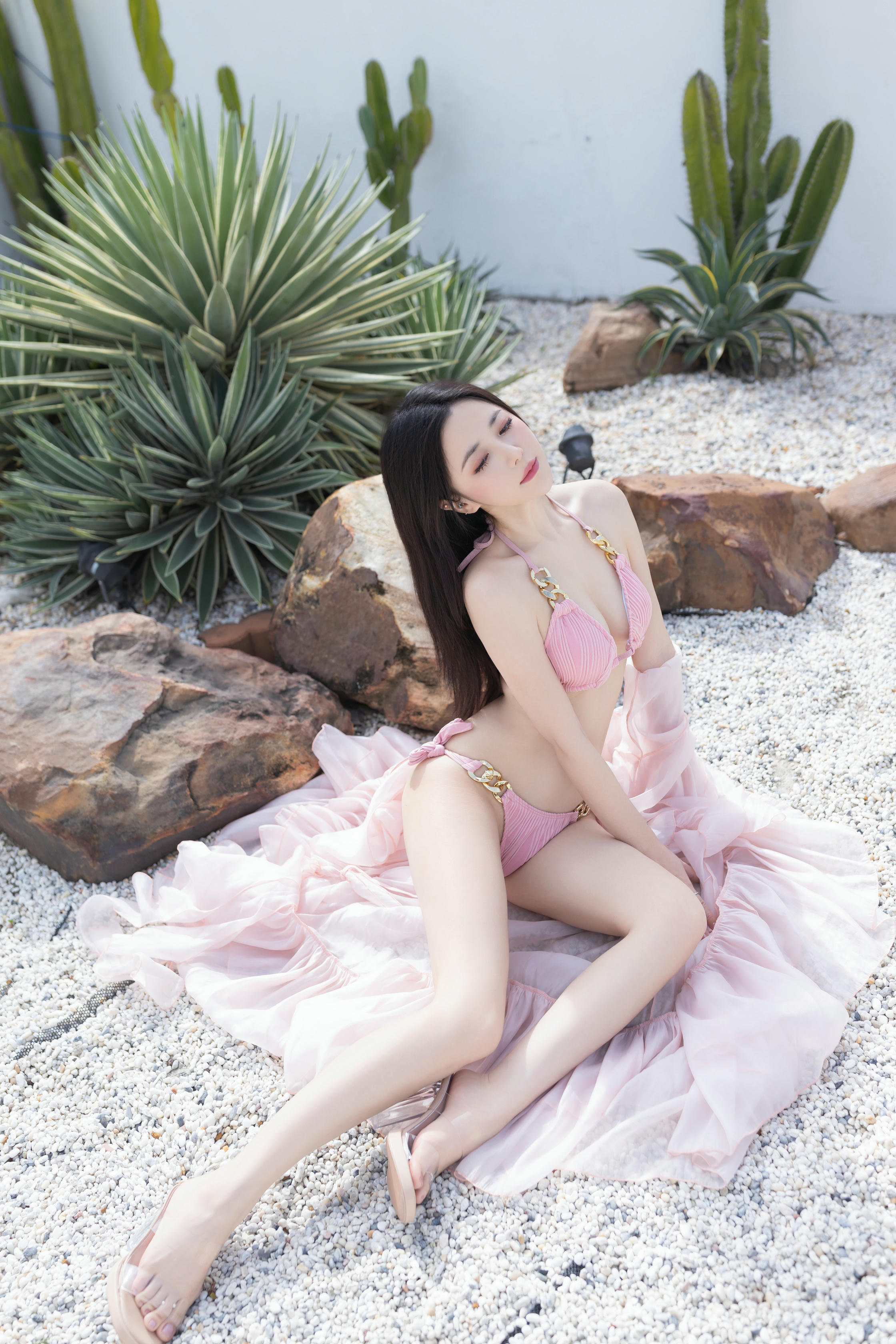 鱼子酱Fish NO.029 内购无水印 粉色比基尼 [124P 1.30 GB]_第3集