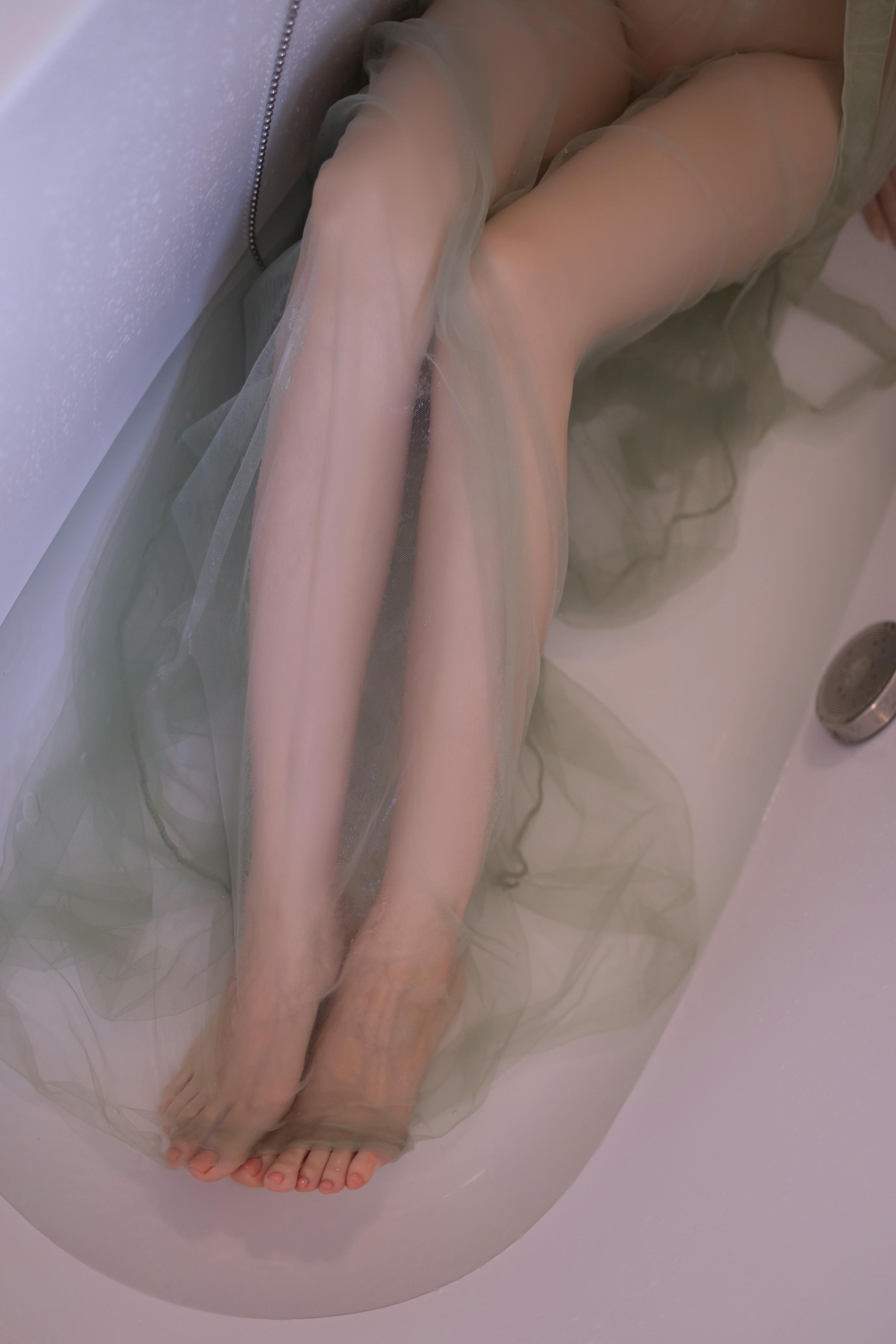 鱼子酱Fish NO.049 内购无水印 绿色薄纱 [120P2GB]_第6集