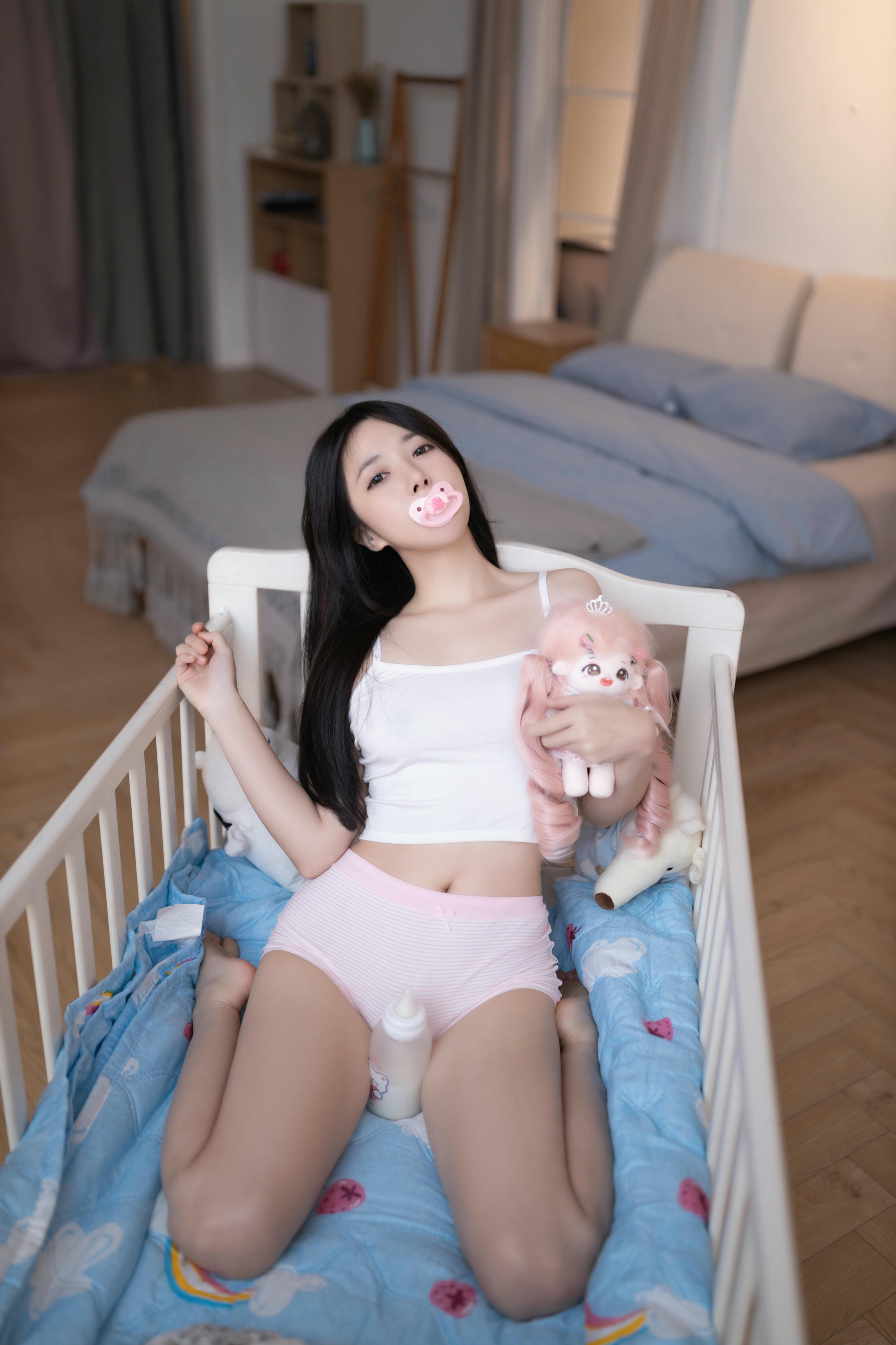 鱼子酱Fish NO.055 内购无水印 棉花宝宝 [130P 1.38 GB]_第1集