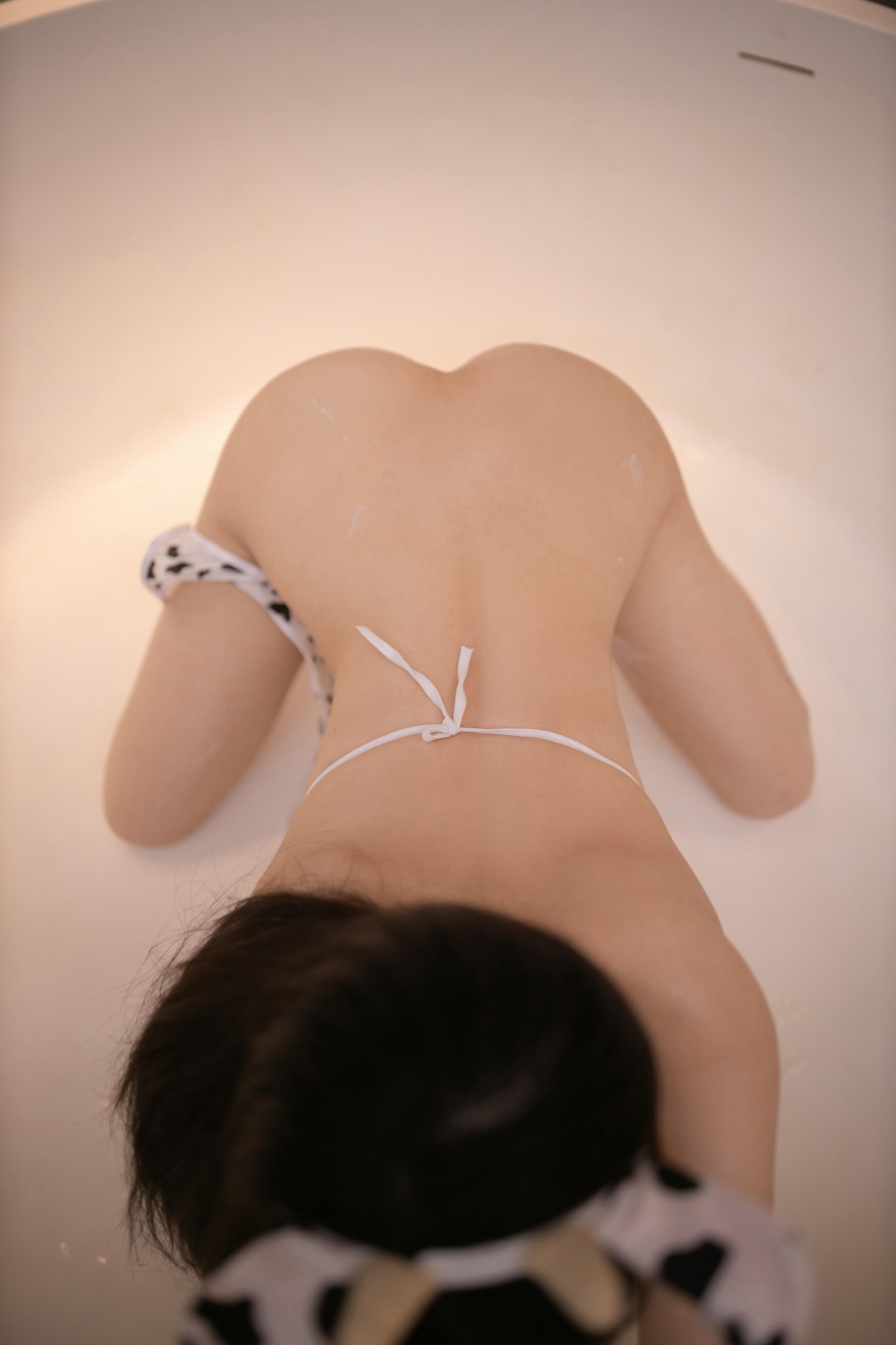 鱼子酱Fish NO.059 内购无水印 奶液喷射 模特招聘 [130P 1.66GB]_第7集