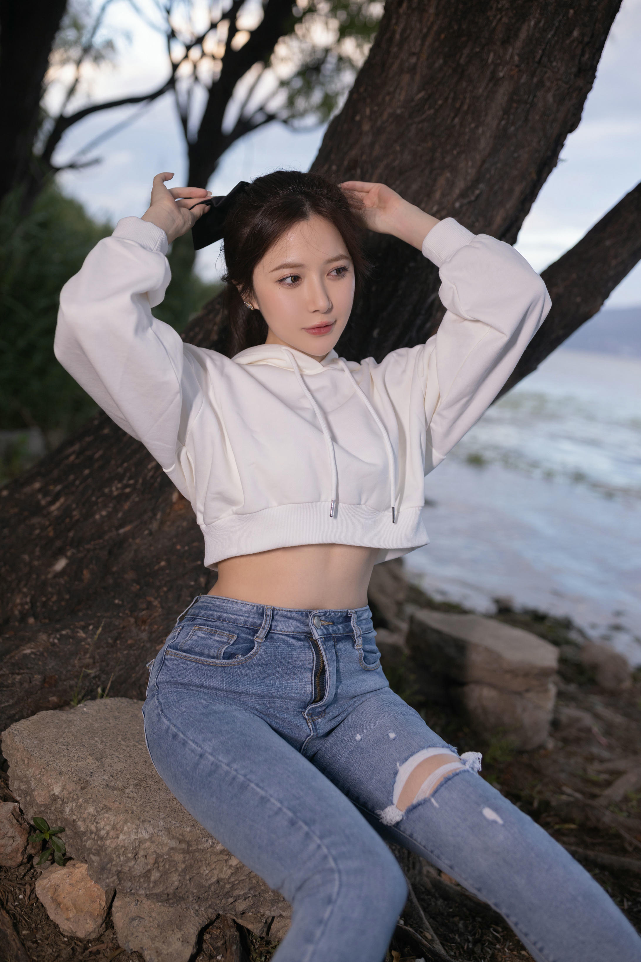 鱼子酱Fish NO.060 内购无水印 牛仔情趣真空 [120P 705MB]_第1集