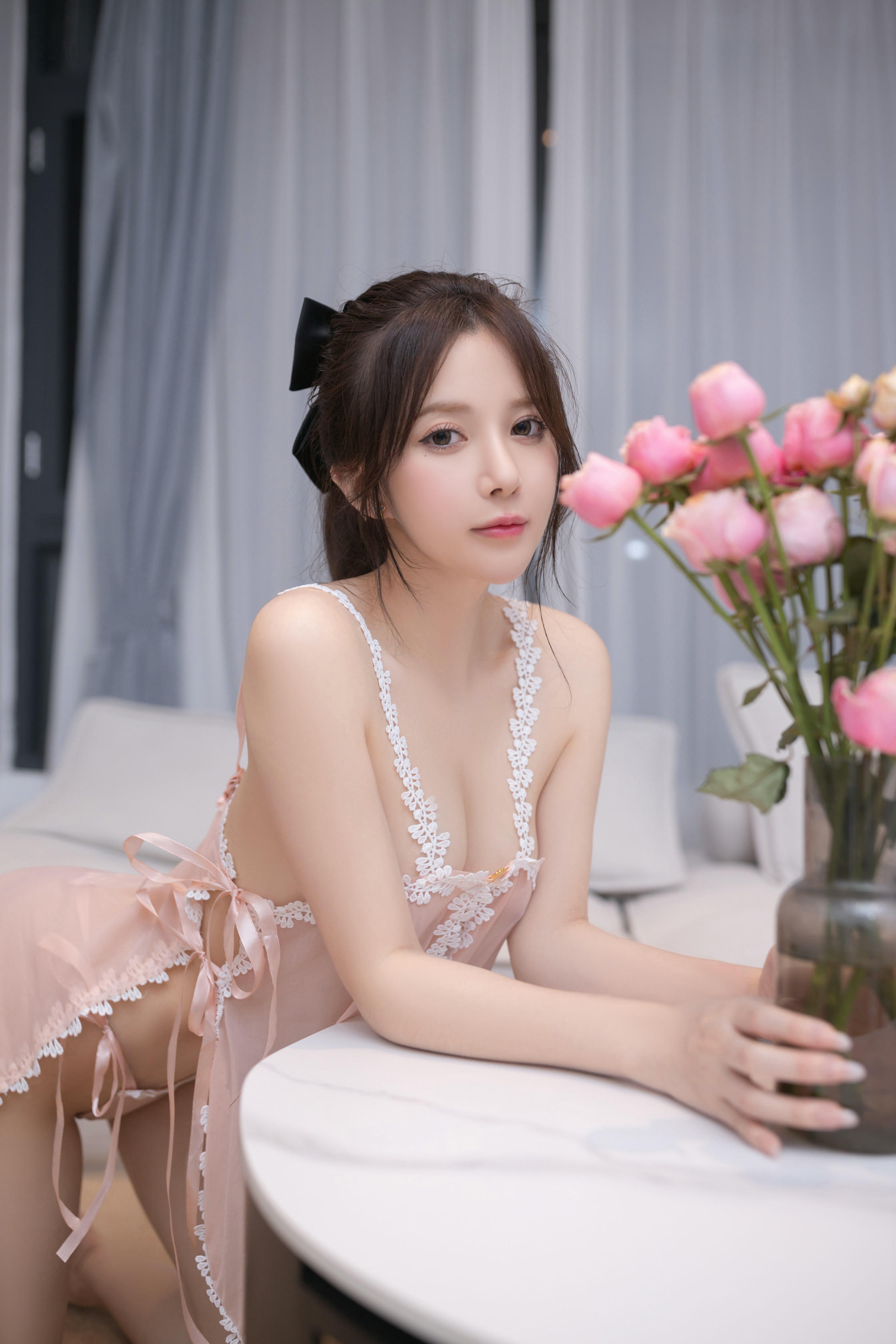 鱼子酱Fish NO.060 内购无水印 牛仔情趣真空 [120P 705MB]_第4集