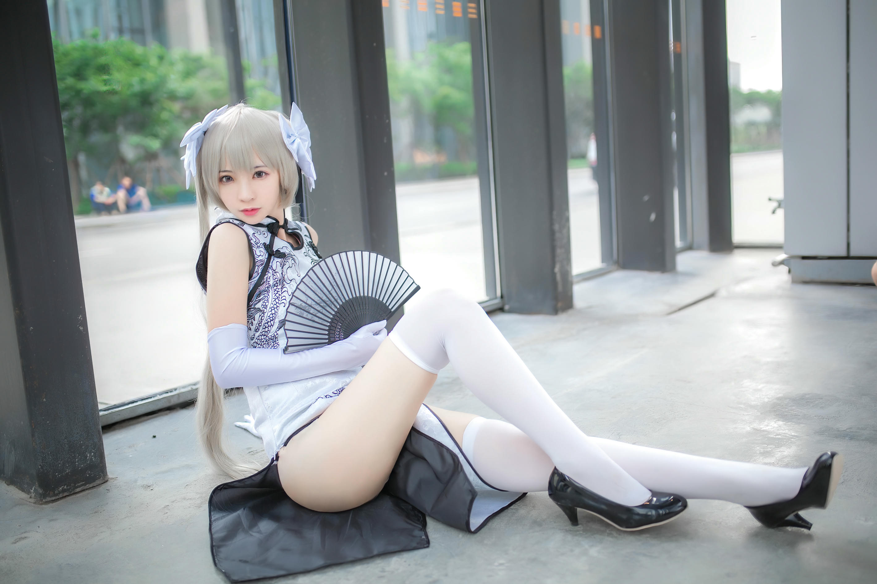 疯猫ss NO.097 穹妹白旗袍_第1集